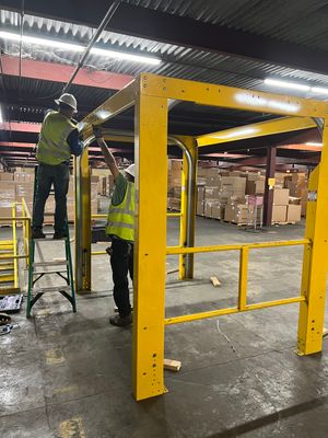 Second-Story Safety Gate Installation – AAF Flanders