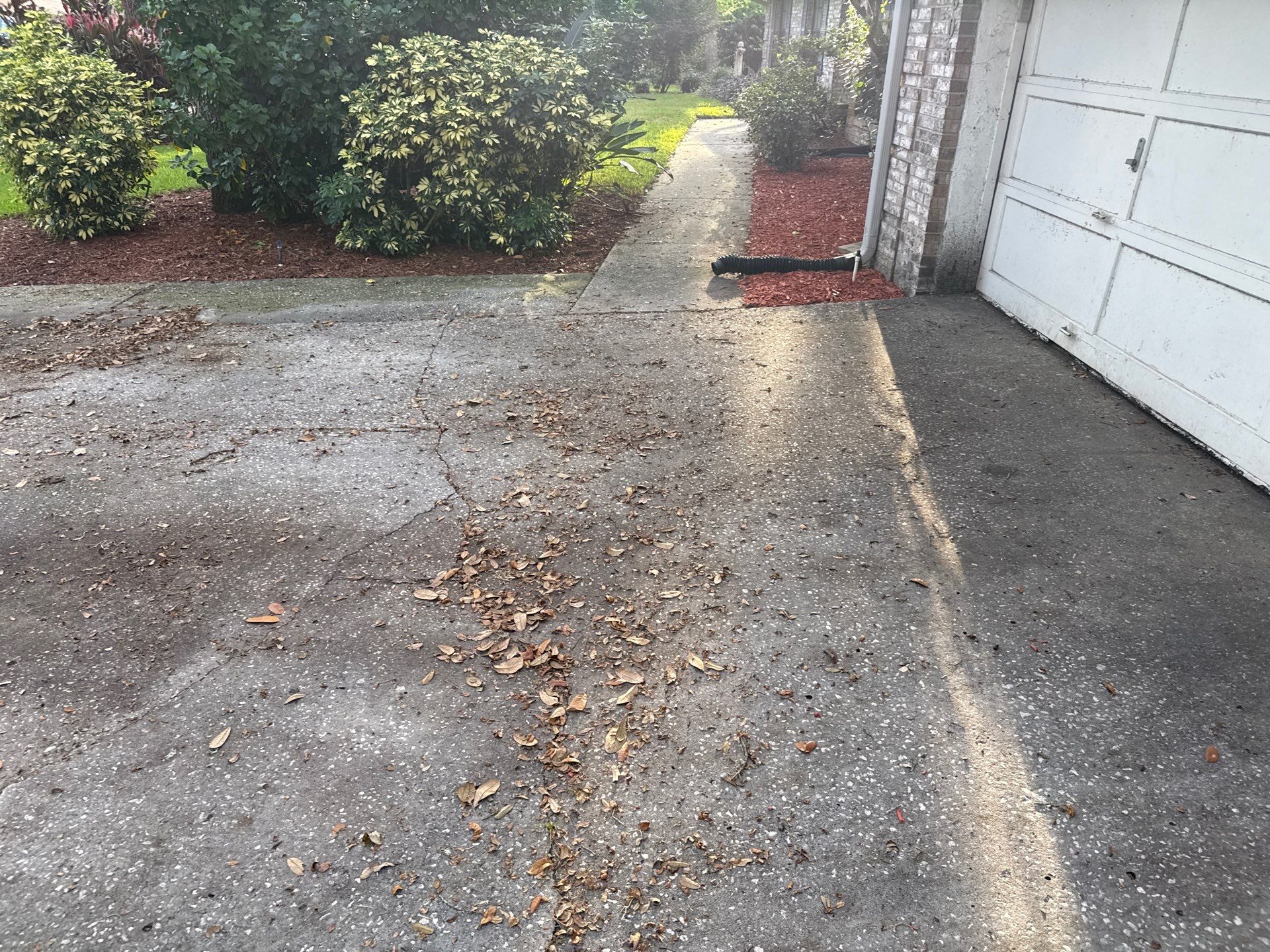Concrete Driveway & Sidewalk Cleaning in Valrico, FL by Sunshine AquaWash