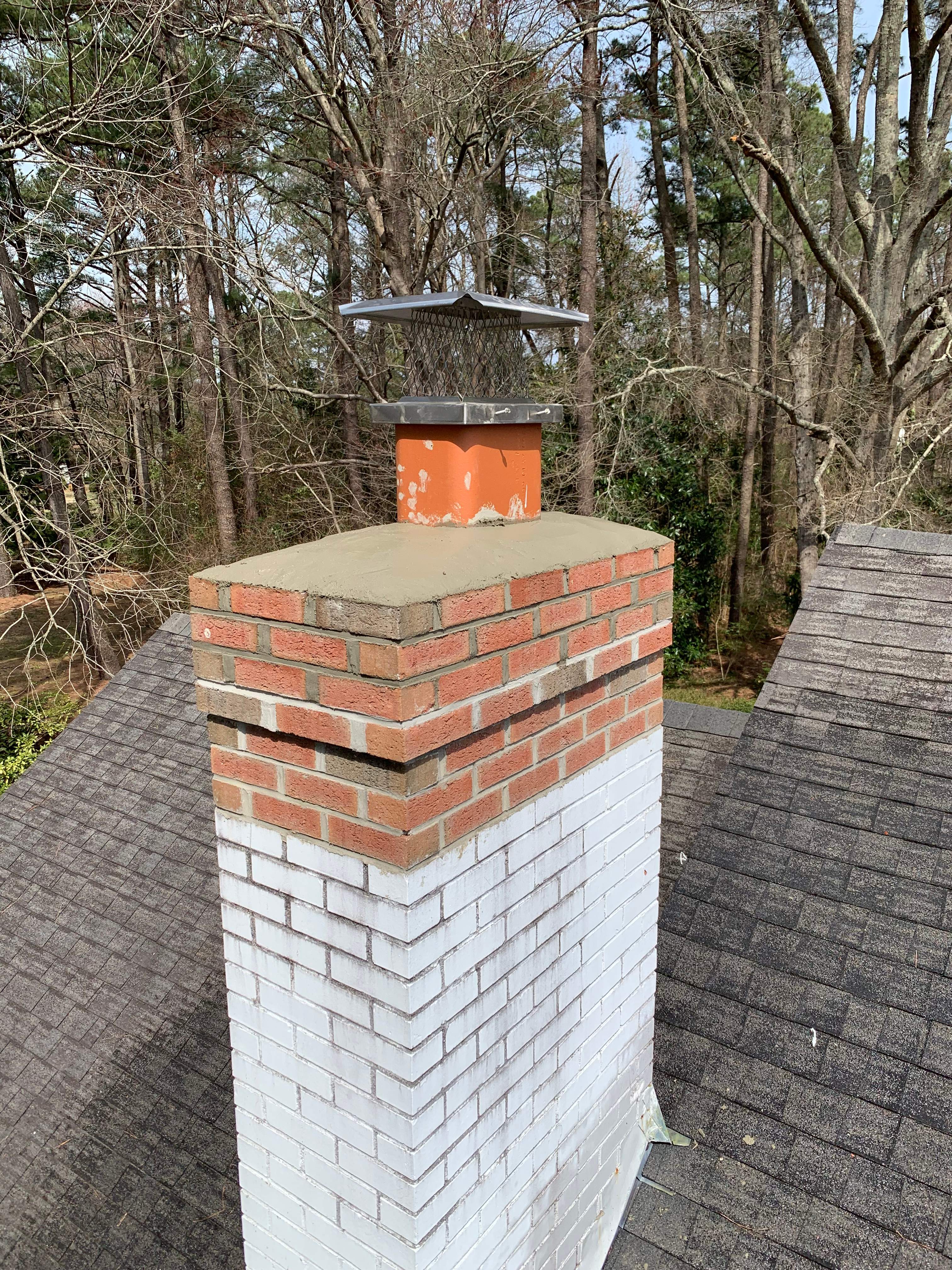 Masonry + Cap + Rebuild by Premier Chimney and Roofing