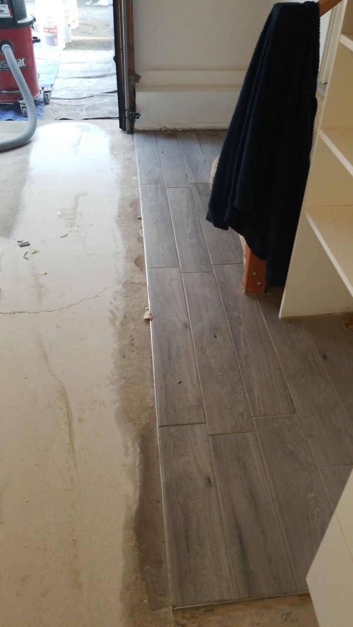 Garage Floor in Domino by Spectrum Painting, LLC