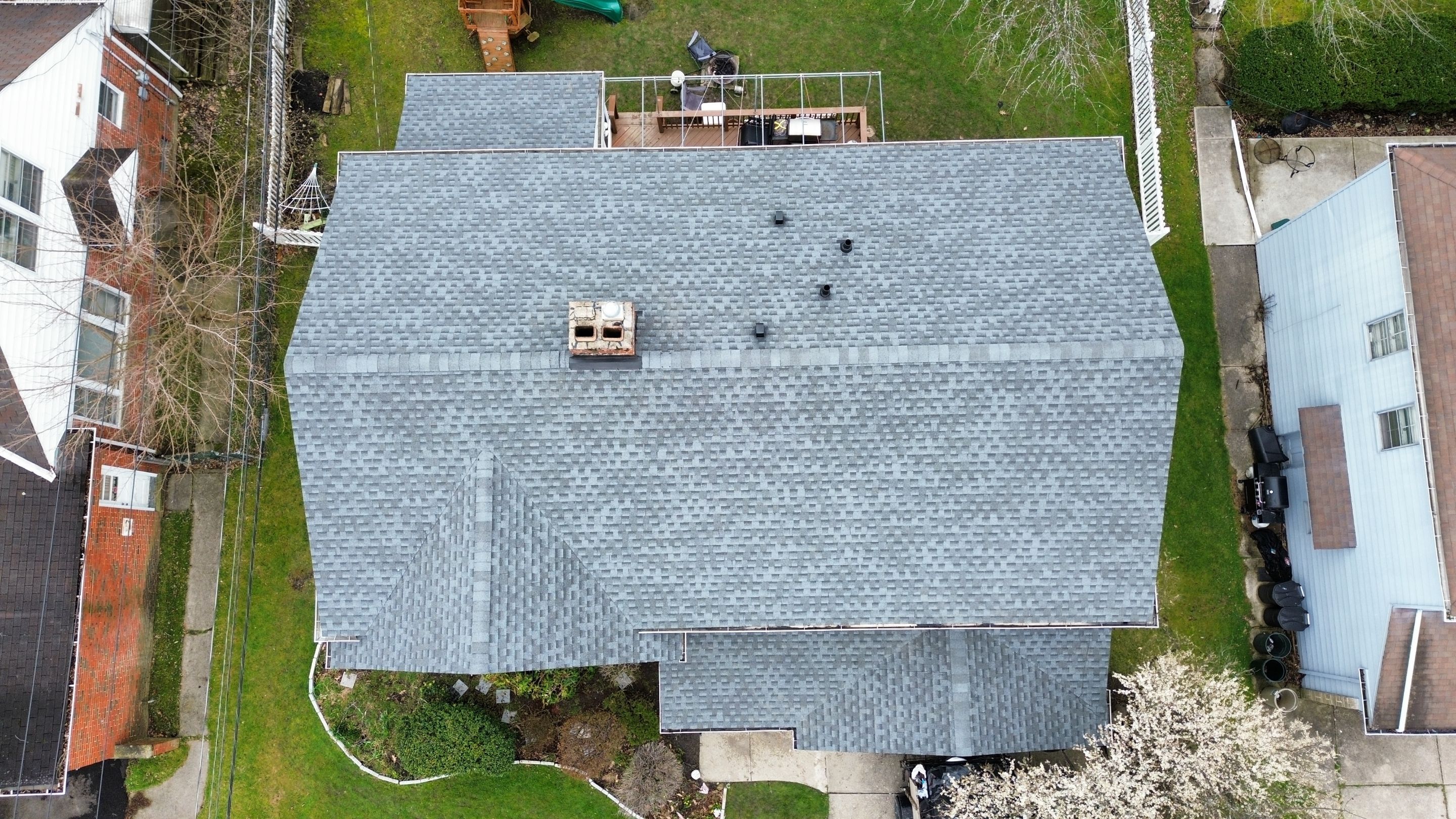 University Heights - Storm Restoration Roof Replacement using GAF HDZ Pewter Gray by Atlas Roofing & Restoration
