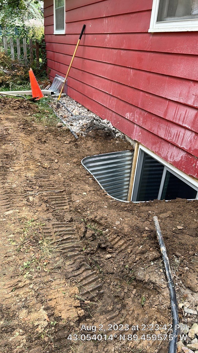 Egress Window using Provia Windows by Total Restoration Services
