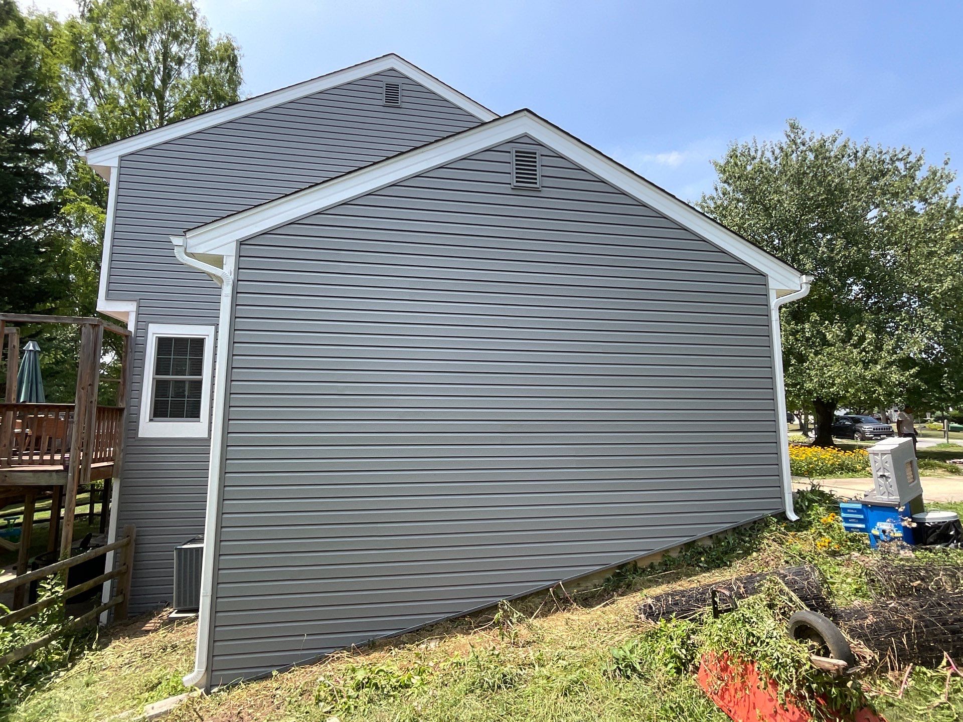 New Prodigy siding with One-piece insulated siding system & Exterior painting   by Alpha Design Services