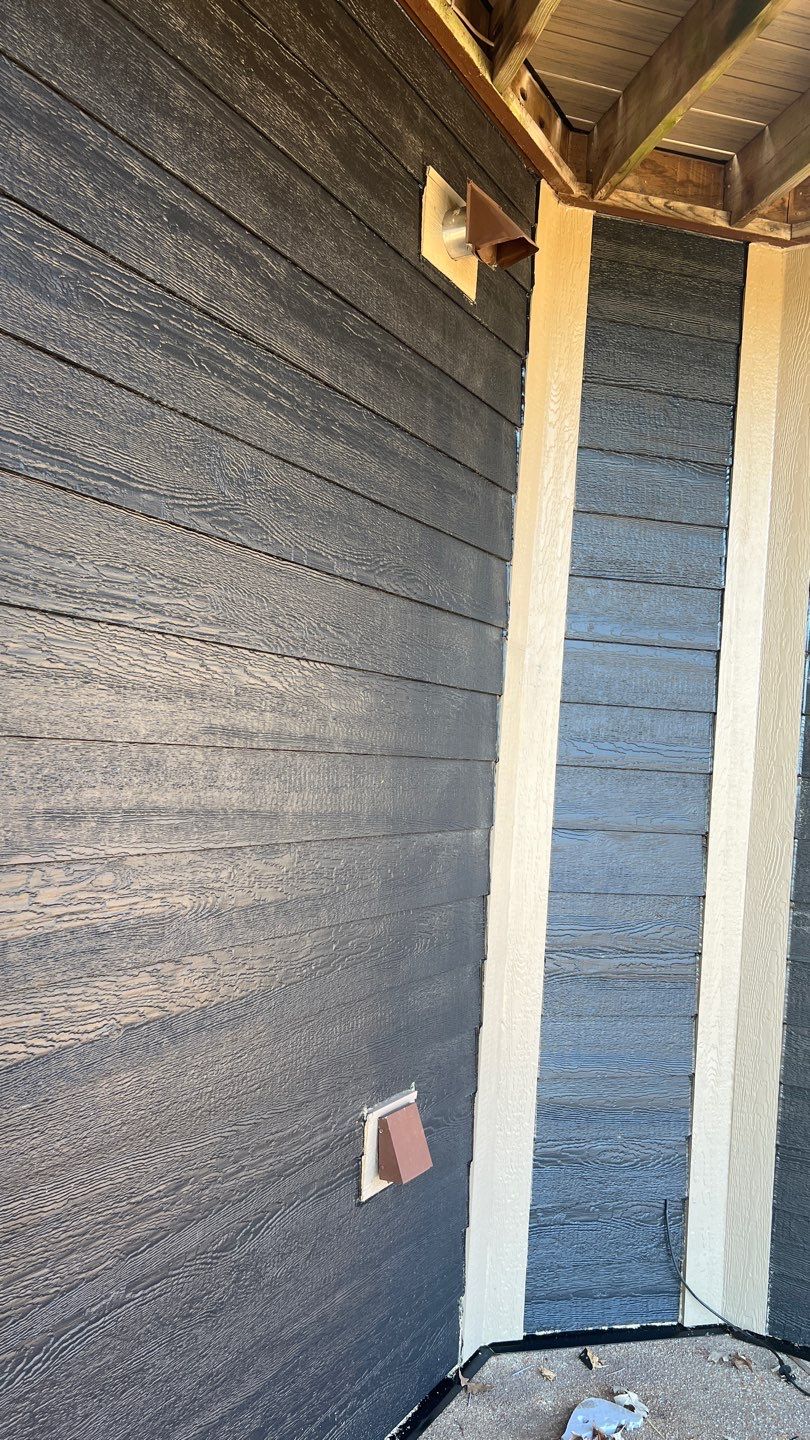 Siding Installation using LP Smart Siding by Total Restoration Services