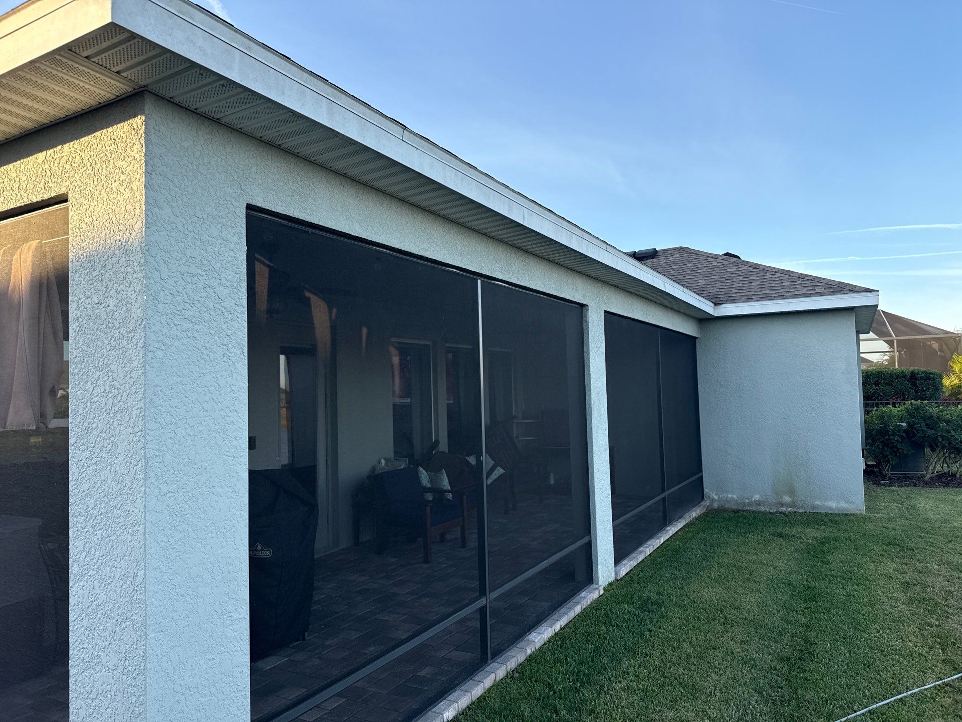 One-Story House Wash & Driveway Cleaning in Trevesta – Palmetto, FL by Sunshine AquaWash