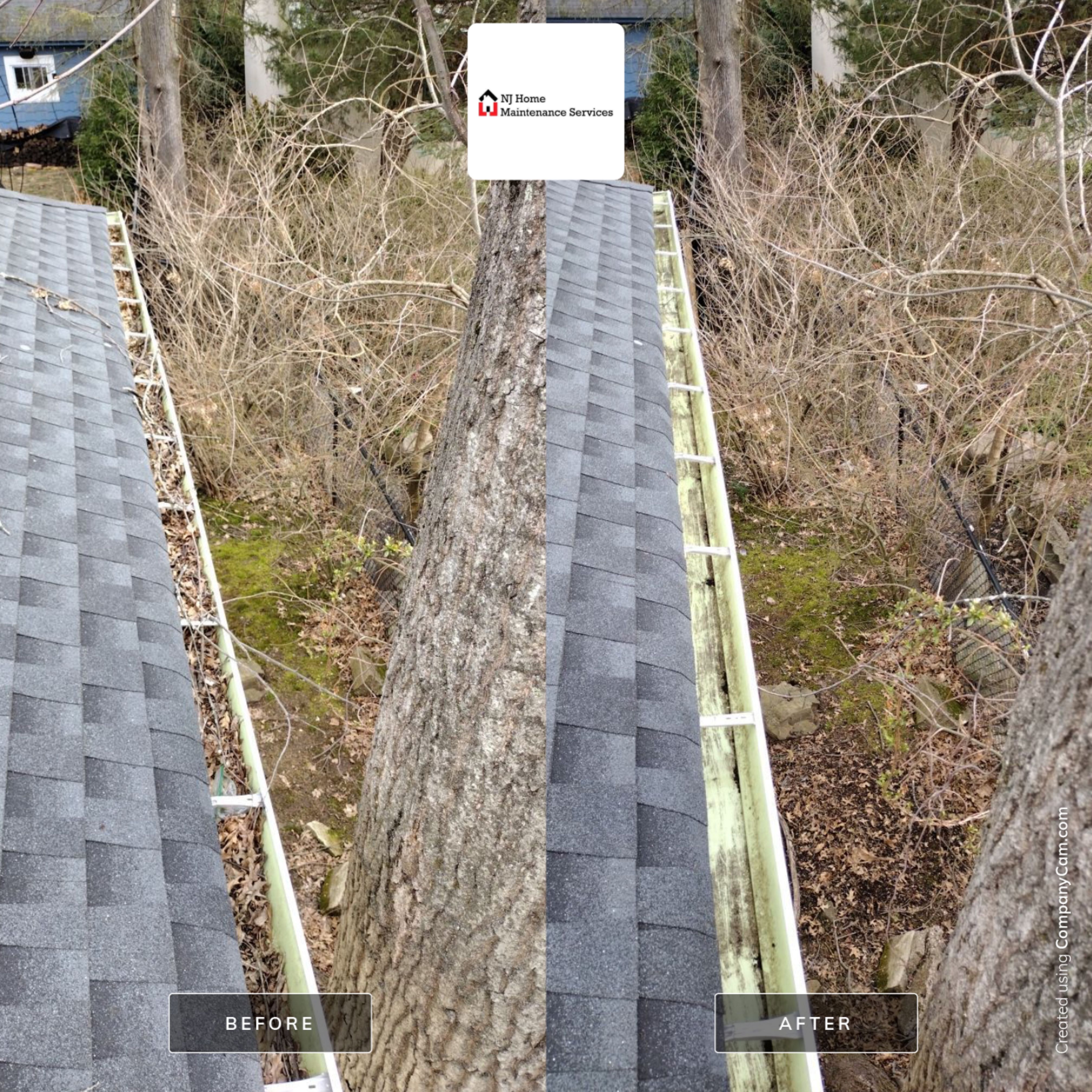 Residential Gutter Cleaning and System Assessment in Verona New Jersey by NJ Home Maintenance Services