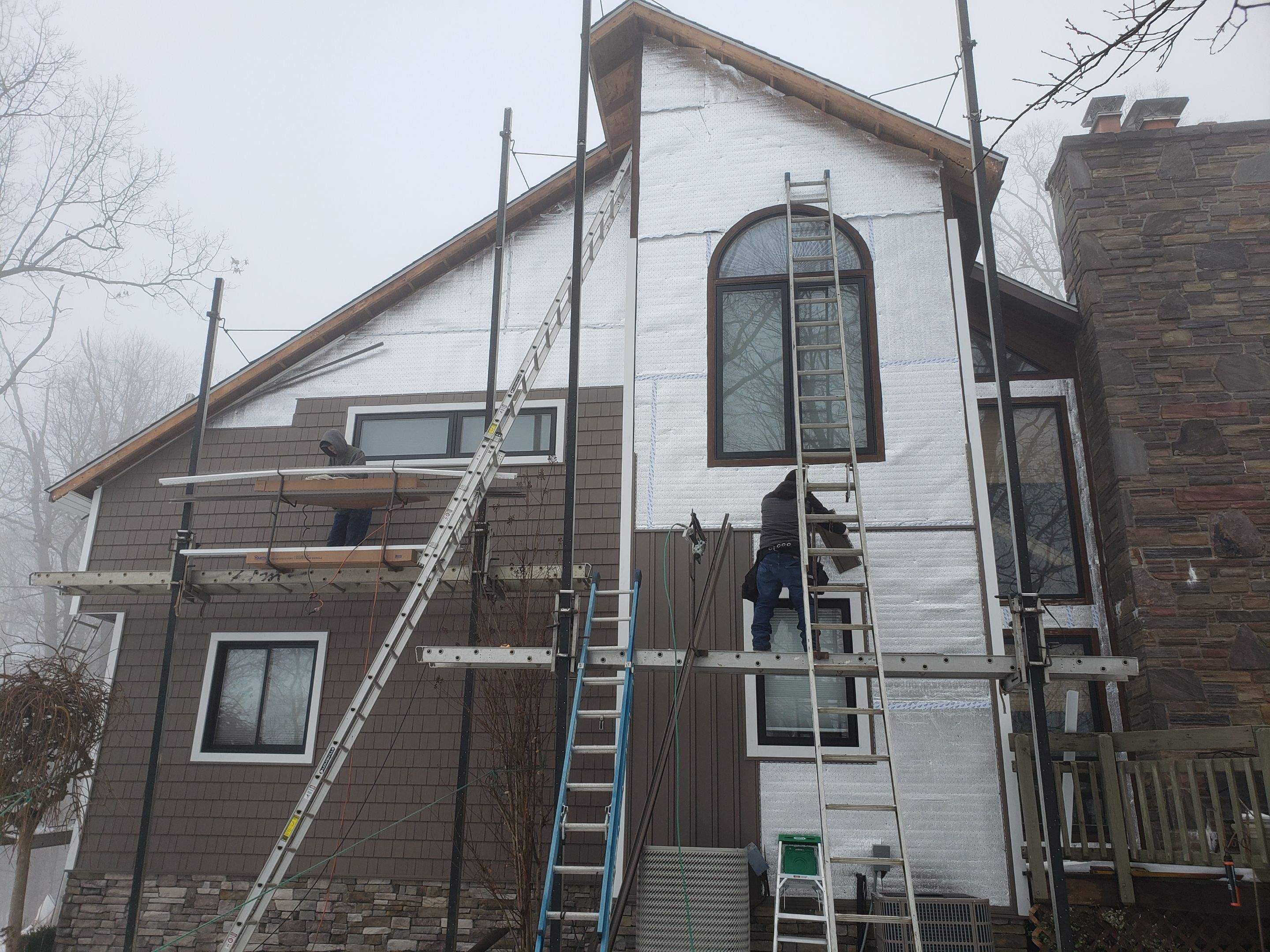 Roof, Siding, Soffit, Trim, and Gutter replacement by American Home Contractors