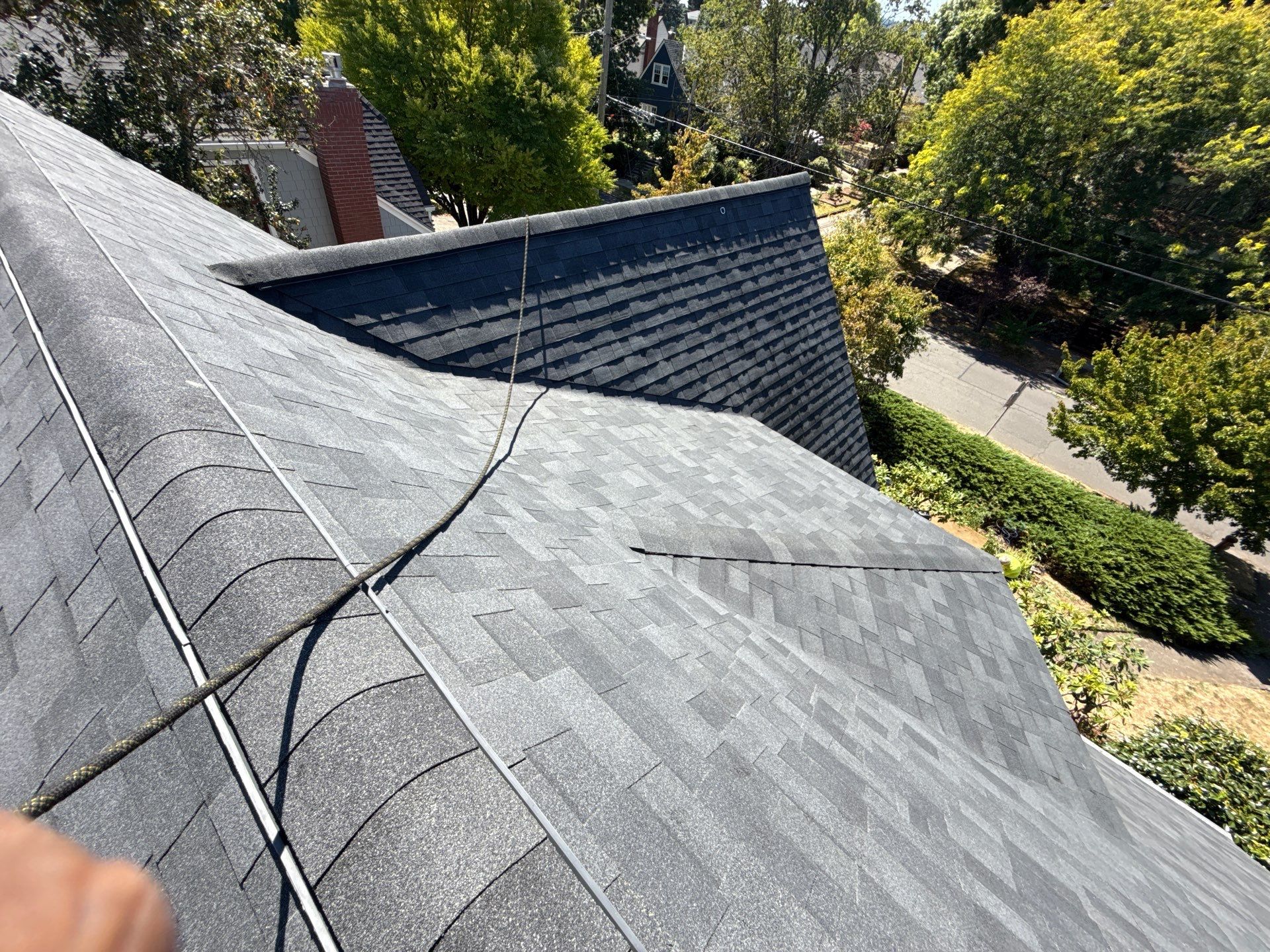 Project in Portland by Tom Leach Roofing