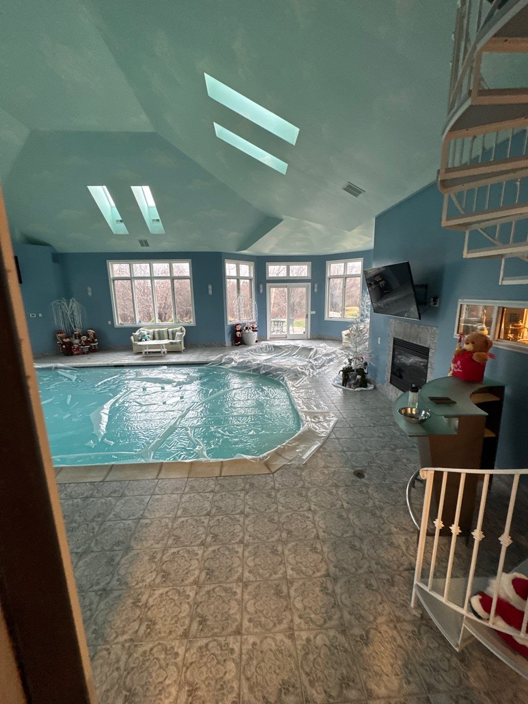 Project in West Bloomfield by EzDry Water Mitigation & Property Restoration