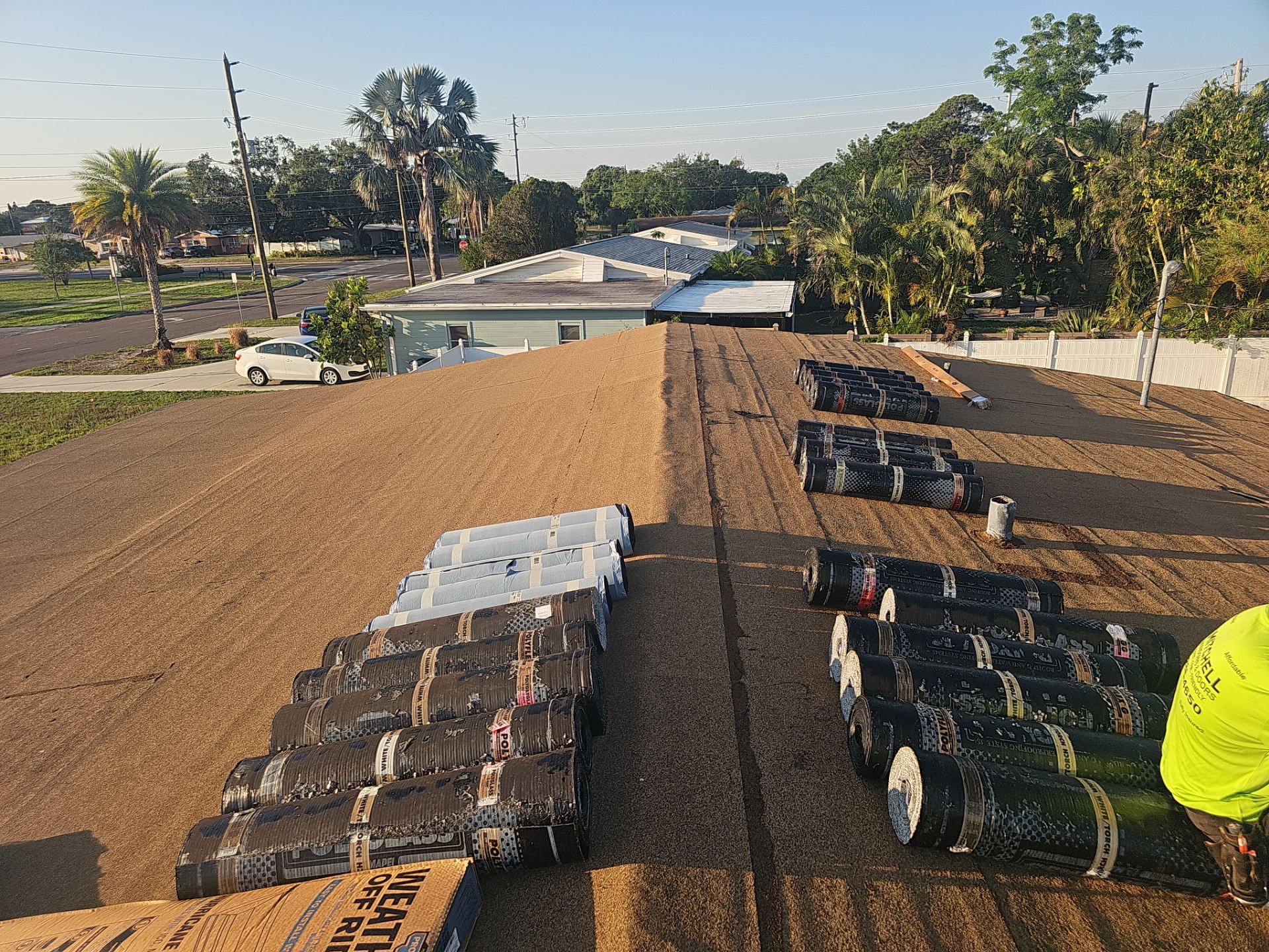 Project in St. Petersburg 33709 by Mitchell Roofing Company LLC 