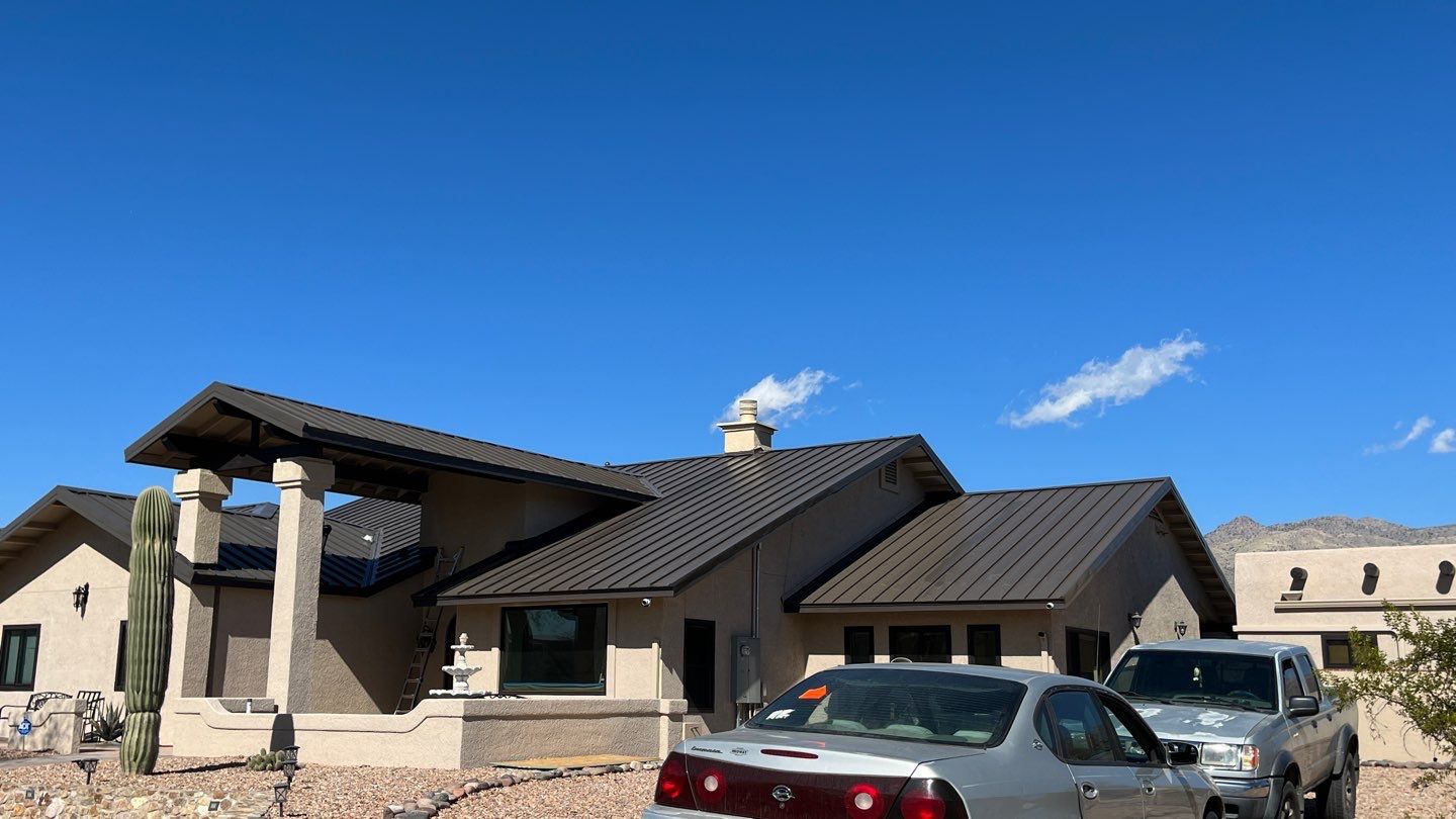Charcoal Gray Standing Seam by Reimagine Roofing
