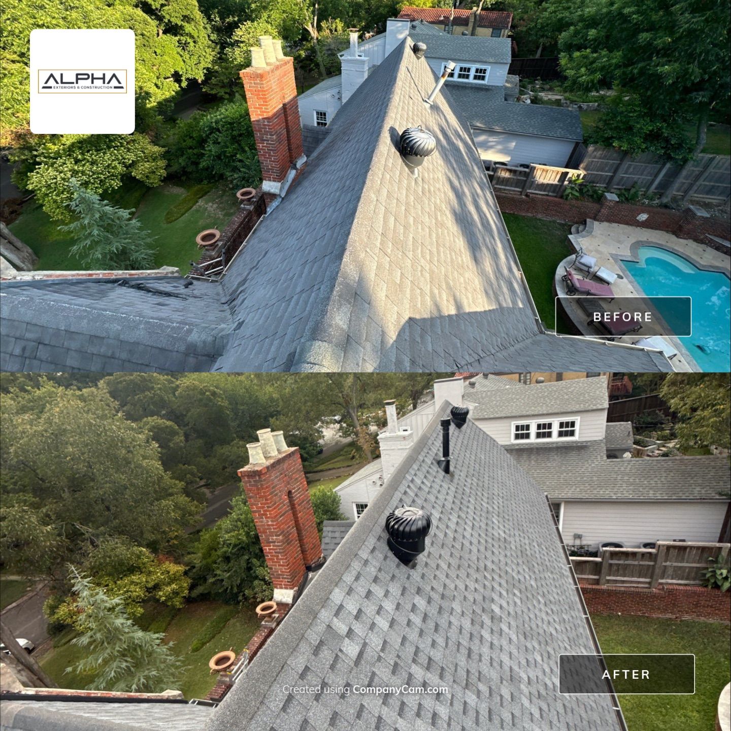 Historic Kessler Park Storm Damage Restoration by Alpha Exteriors And Construction