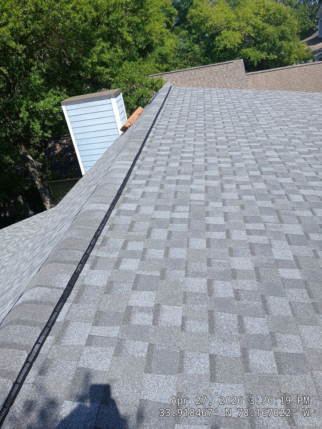 Roof Replacement using CertainTeed Landmark Pro Max Def Pewter by RGR Construction and Roofing, LLC