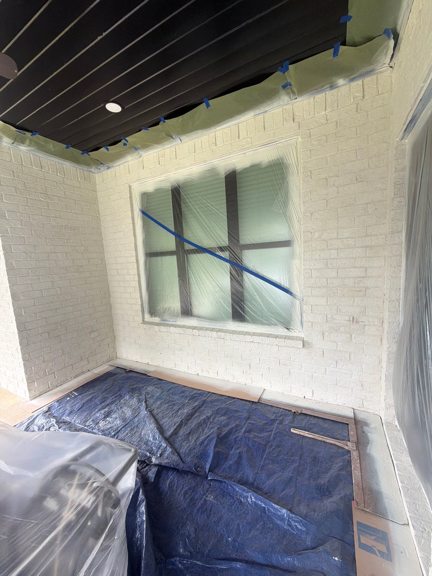 Bright Brick Repaint in Tyler, TX by Quality Coats Painting