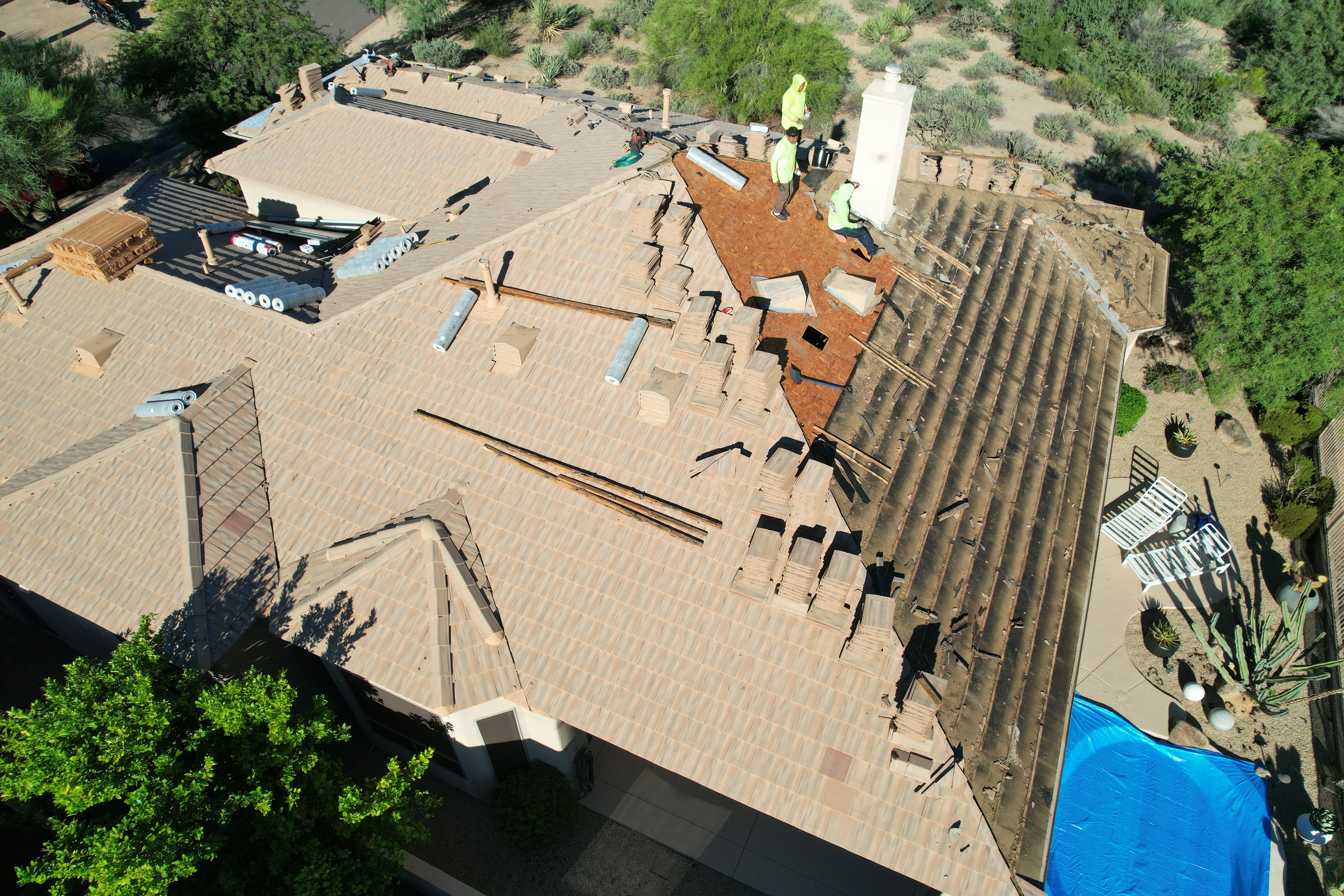 Project in Scottsdale, AZ by Showtime Roofing & Coatings LLC