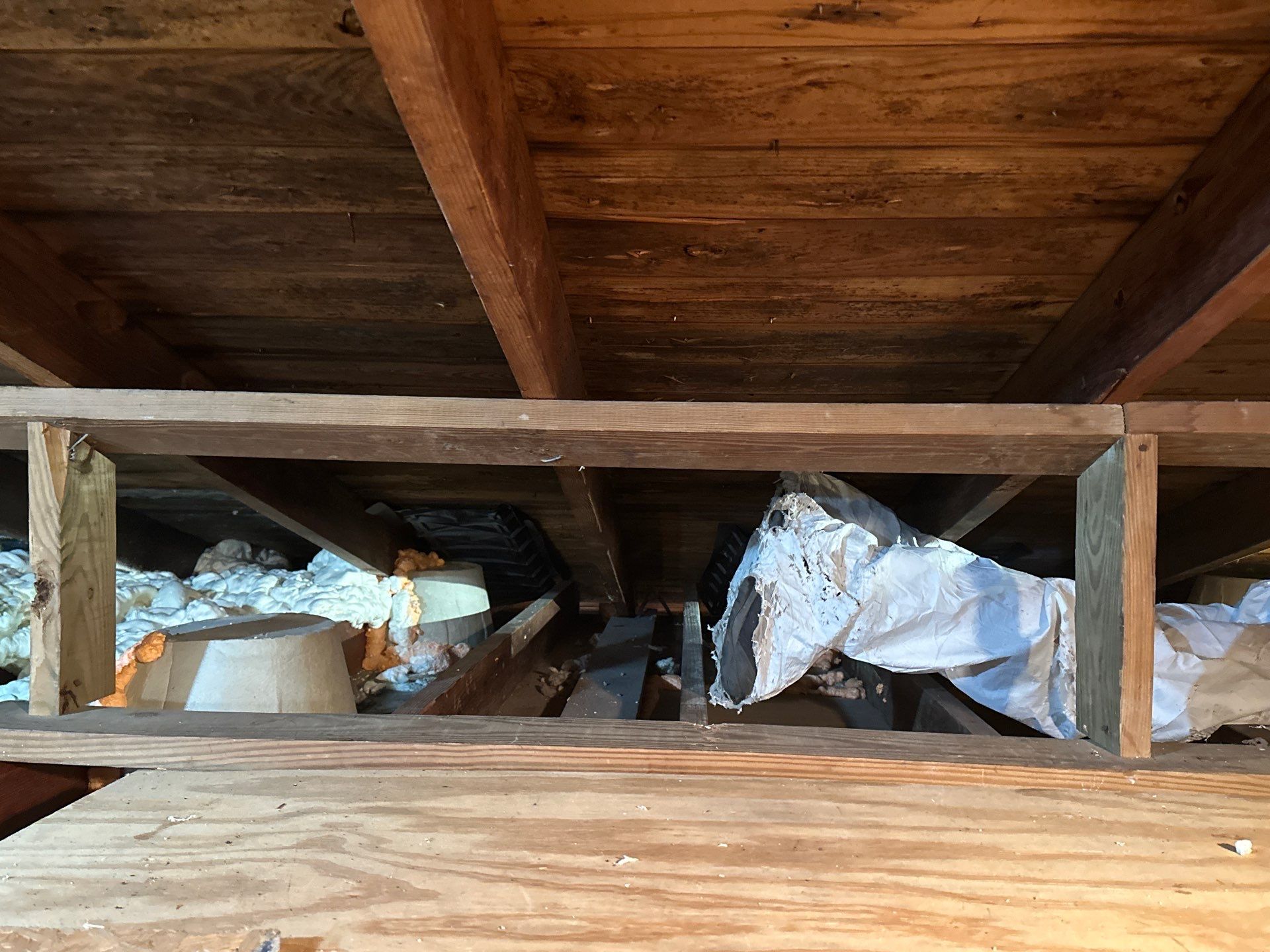 Open Cell to an Attic Flat by NYS Foam & Energy