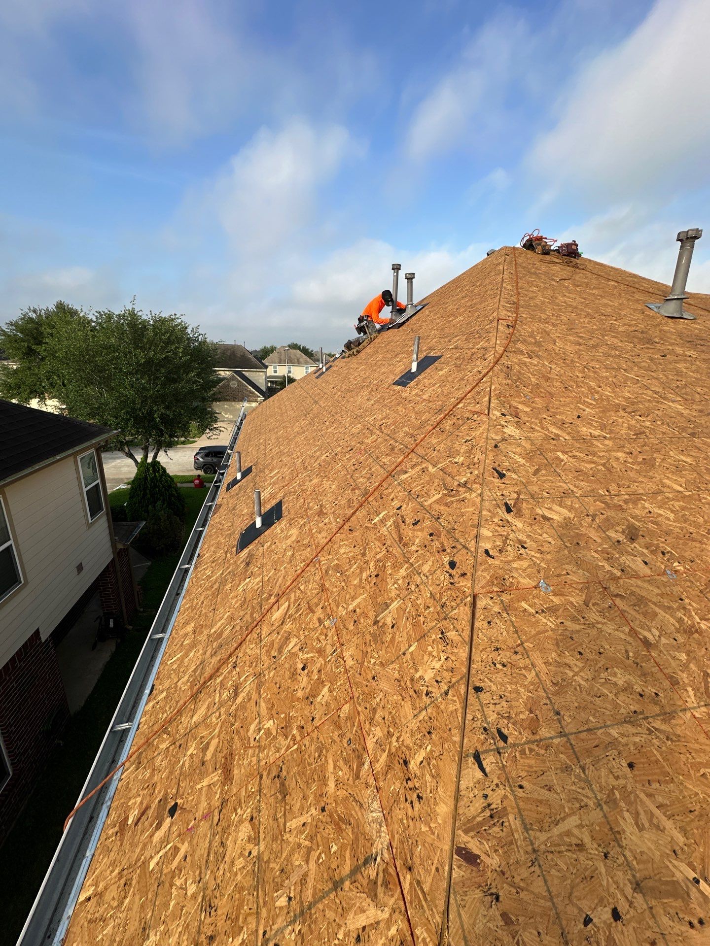 Project in Katy by Motion Roofing