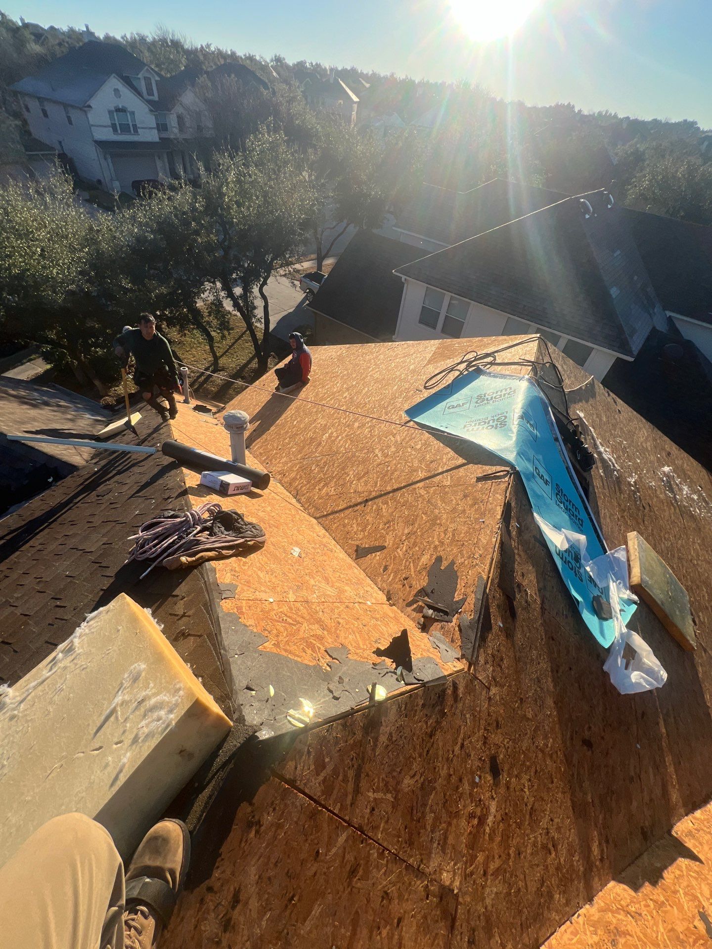 Project in Cedar Park by Rhino Roofing and General Contracting, LLC