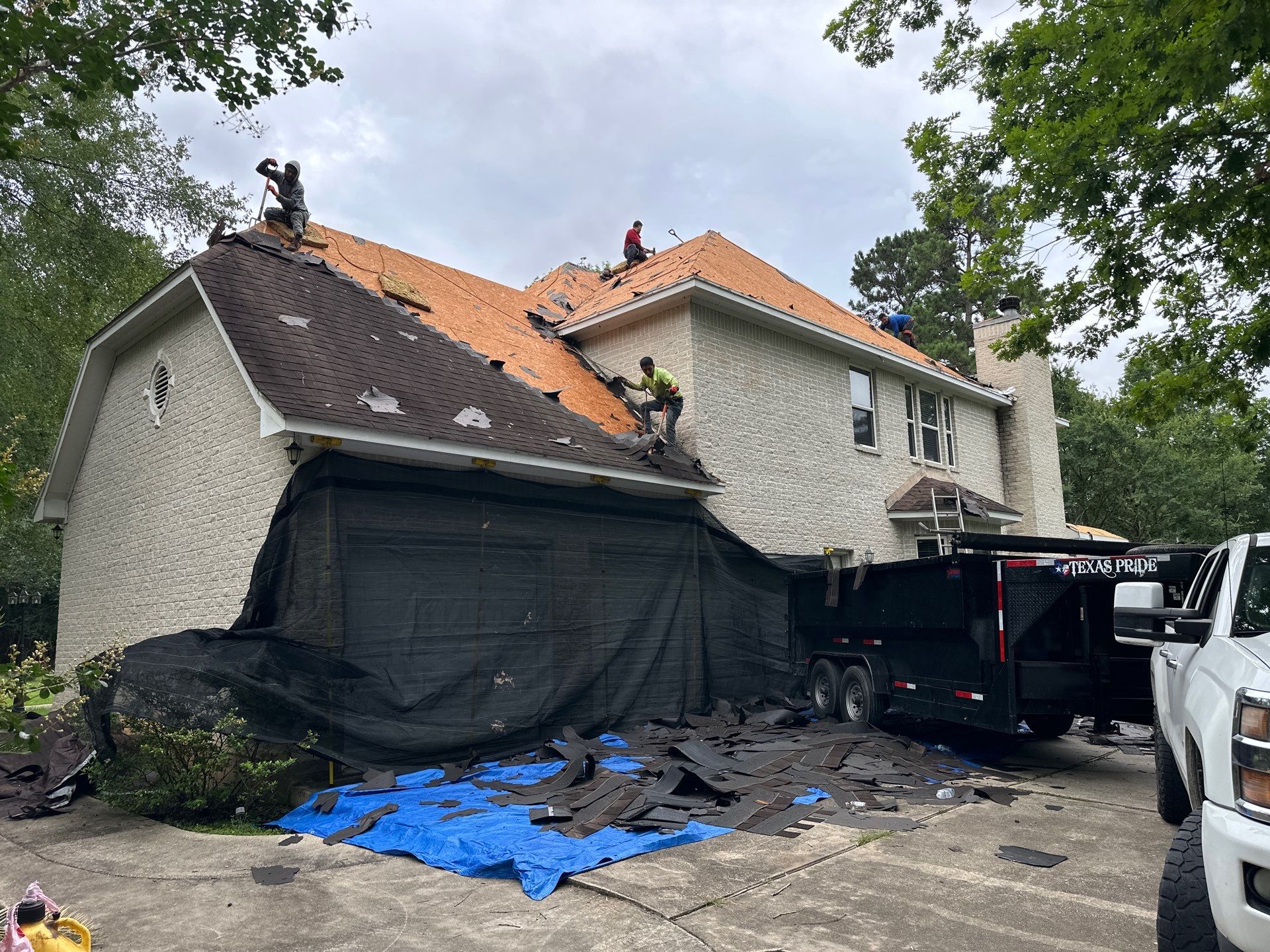 Project in Montgomery by Motion Roofing