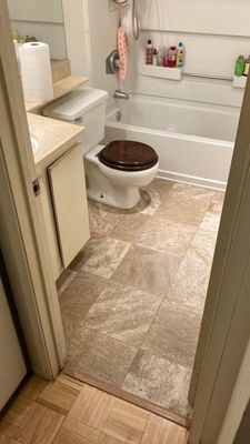 Various Plumbing & Flooring Tasks