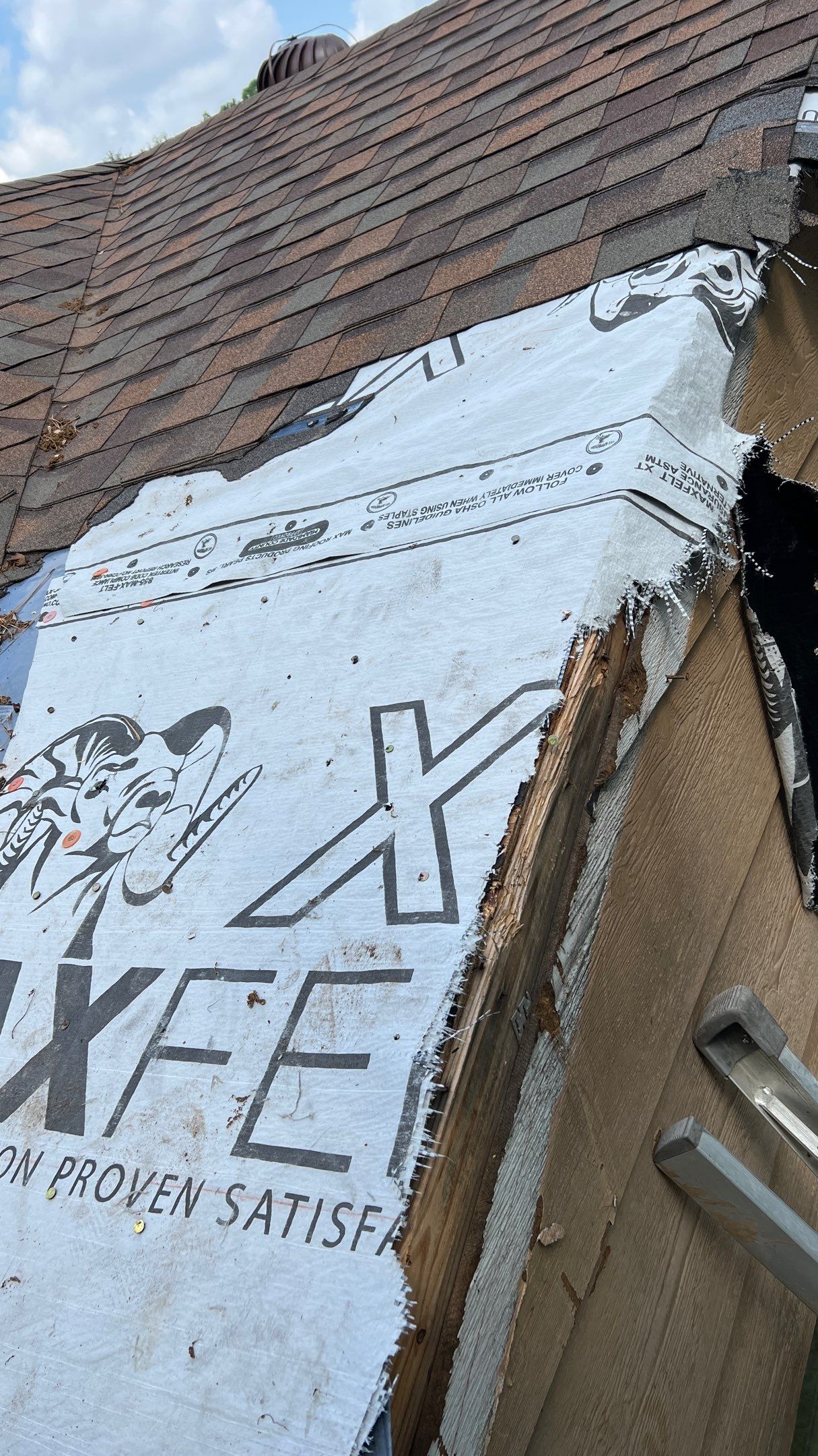 Exterior Repair using Various Exterior Products by Harvey Roofing & Construction