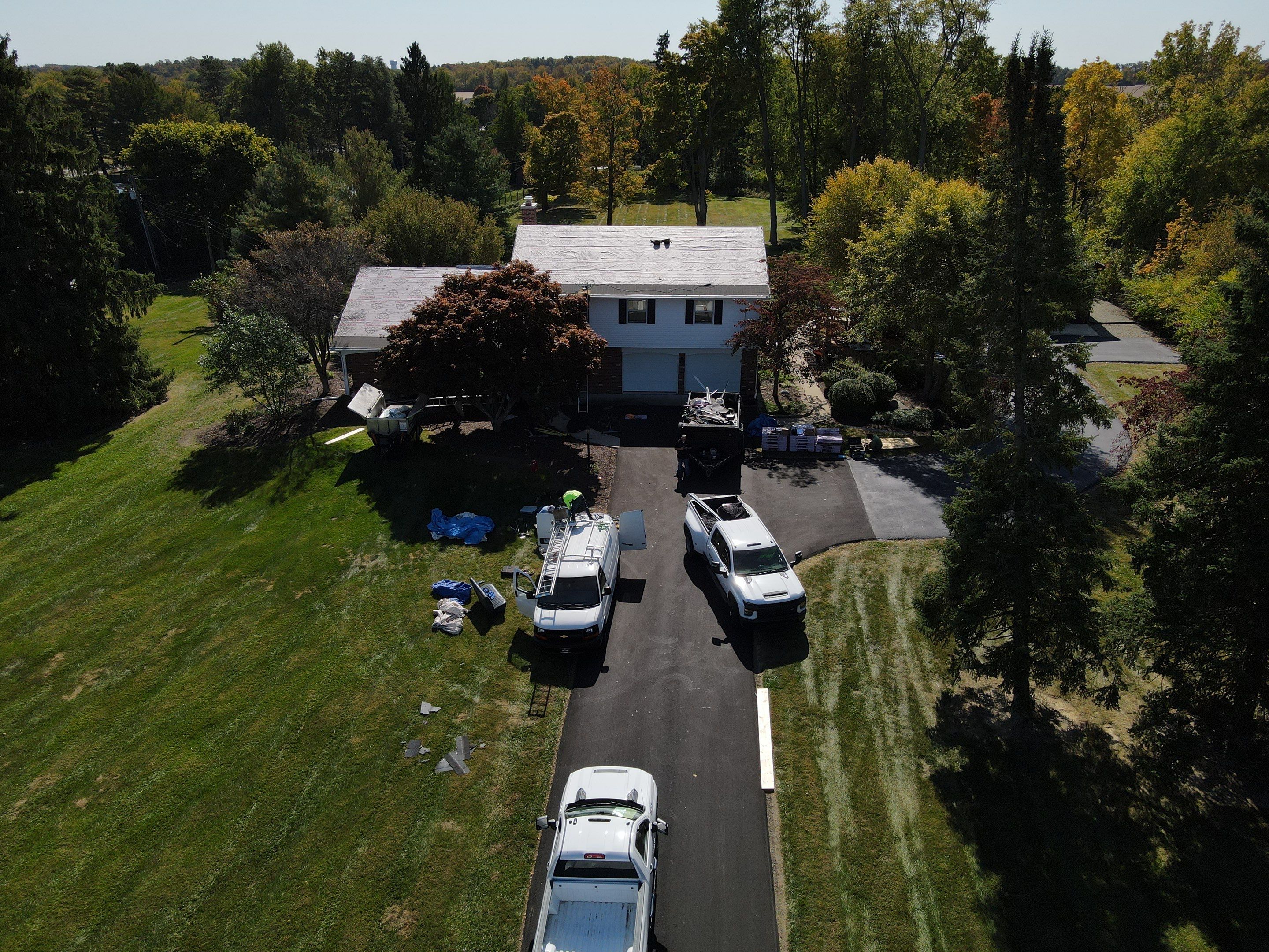 Residential Roofing Installation using Duration Series Shingles - Brownwood by RoofX 