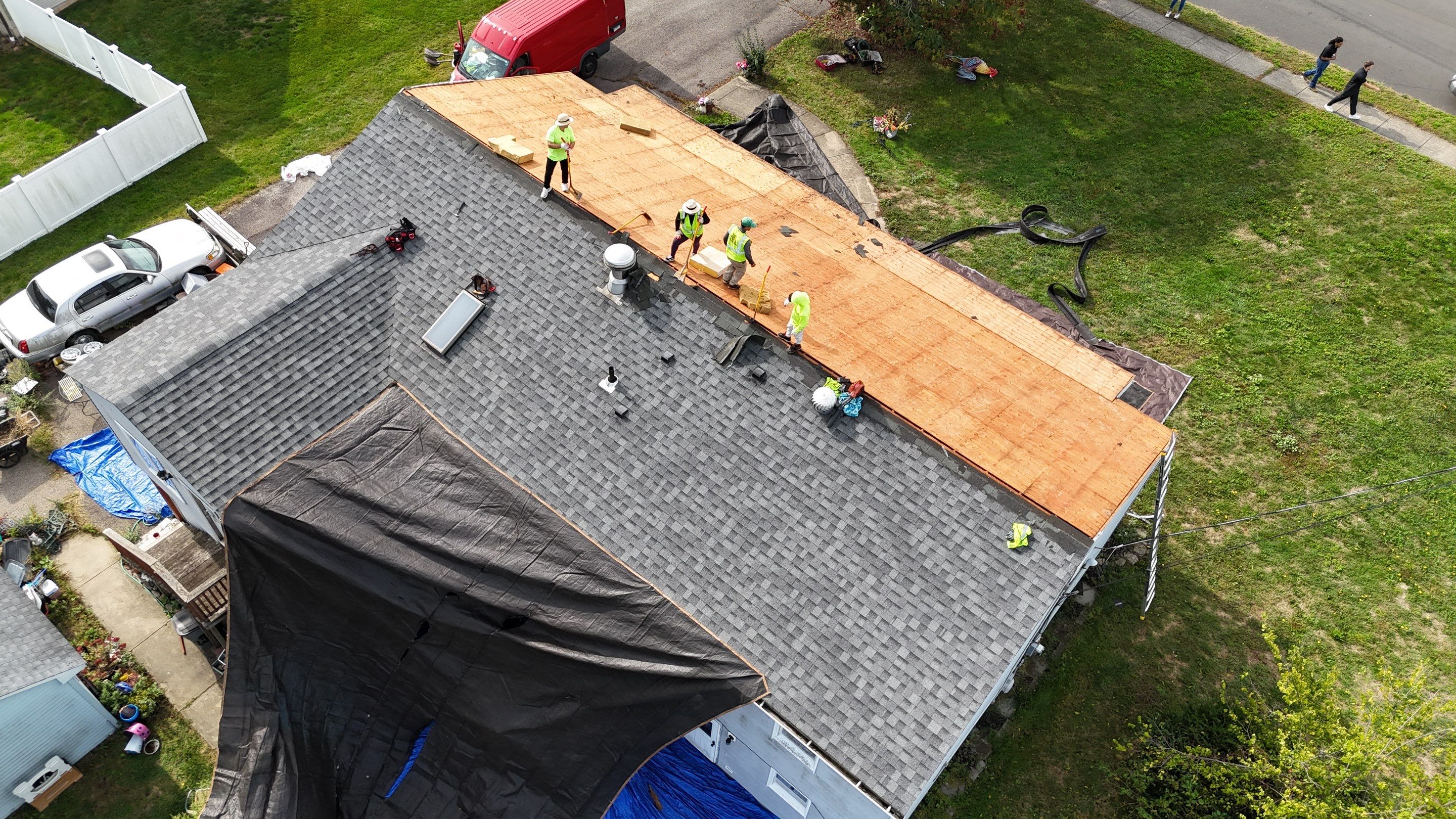 Owens Corning Duration: Storm Cloud in East HAVEN by Golden Shield Roofing