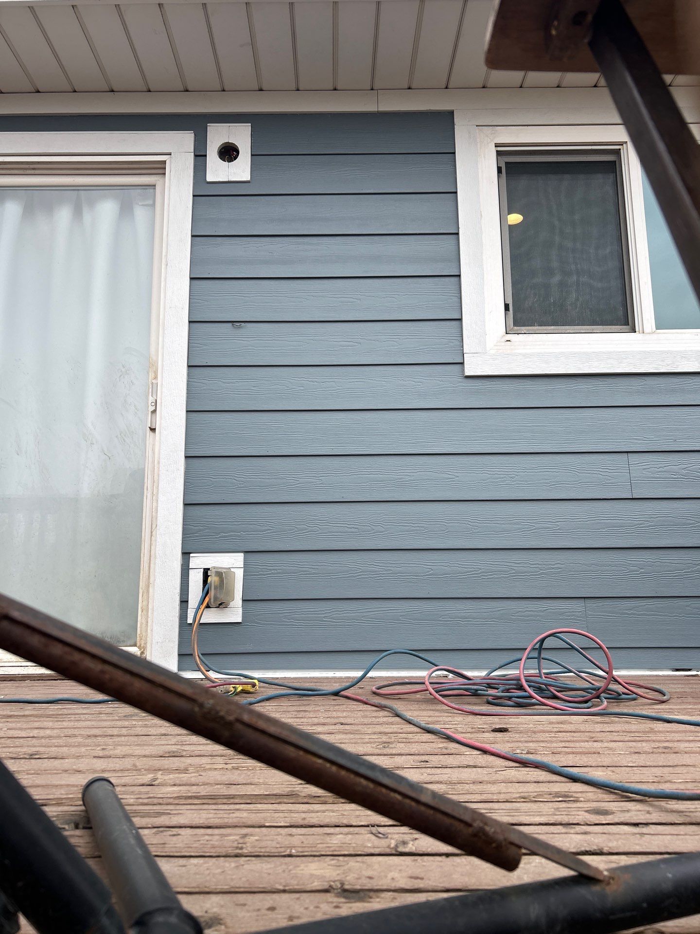 Orem | Beautiful Hardie Lap with B&B Accent | Boothbay Blue by Ideal Siding Utah