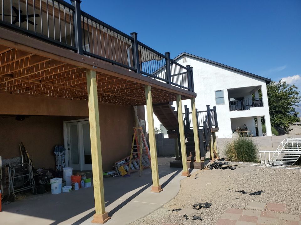 Deck Turnaround by Rio Grande Building & Storage