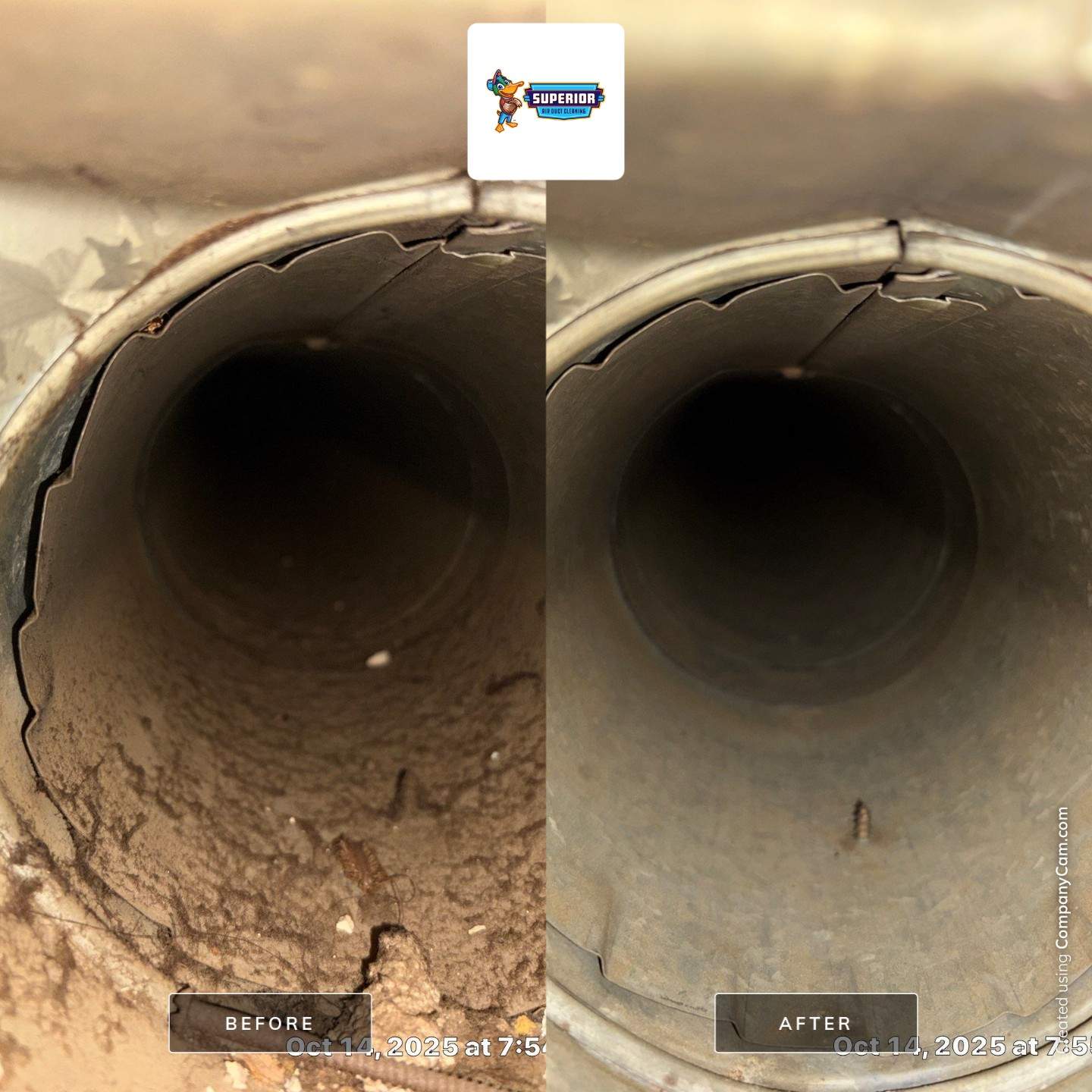 Air Duct Cleaning With a Vacuum Truck in Youngstown, OH by Superior Air Duct Cleaning