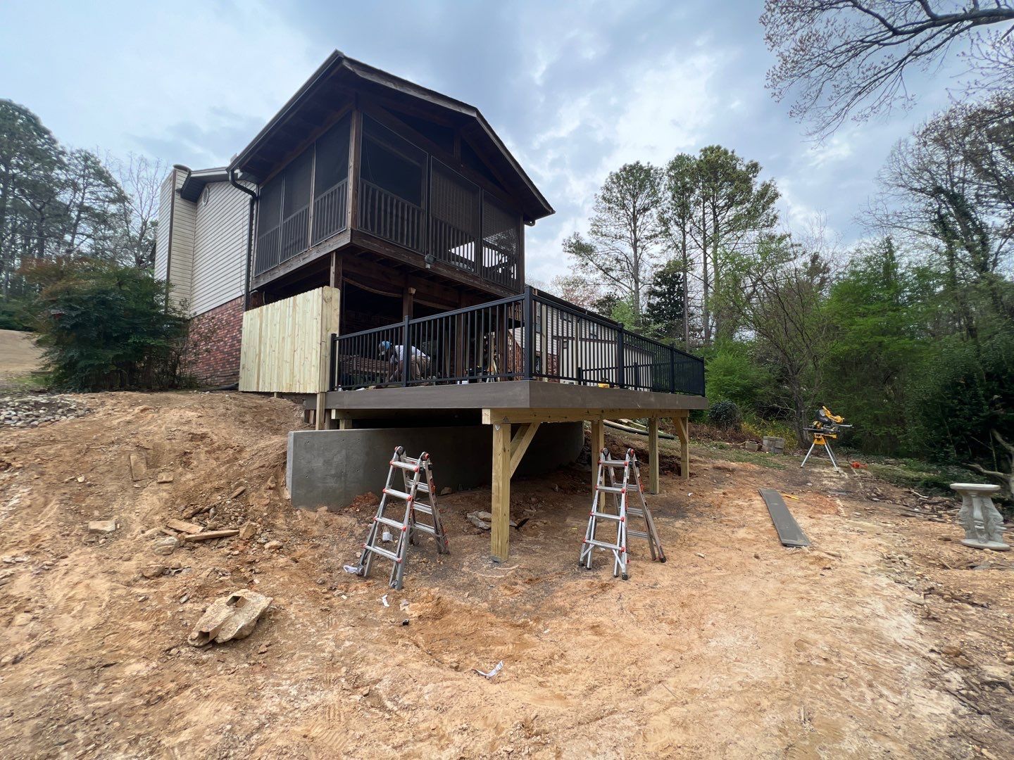 Southern Pines - Deck by Pillar and Pine