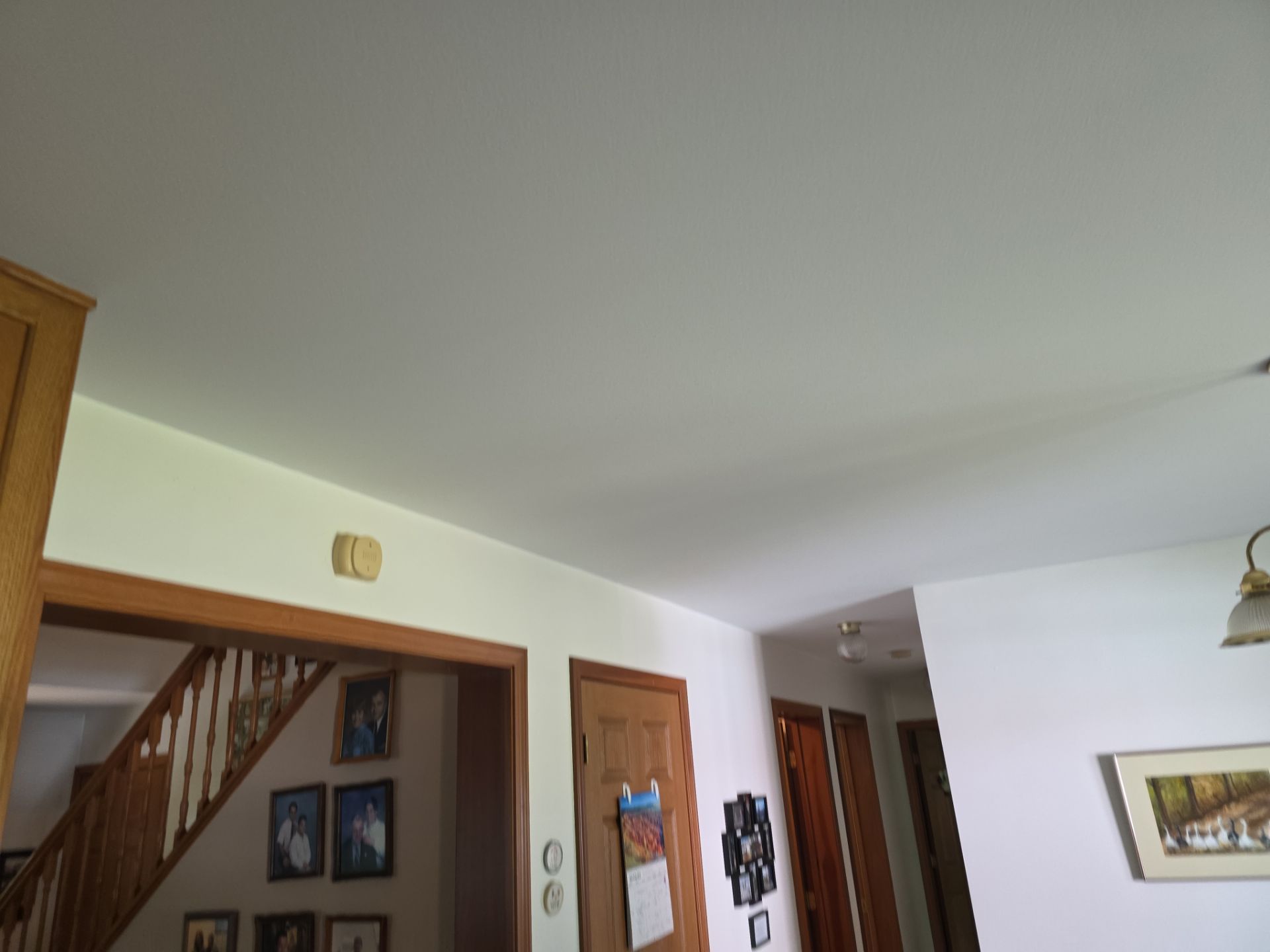 Interior Ceiling Repainting in Fremont Michigan by Gordon Painting