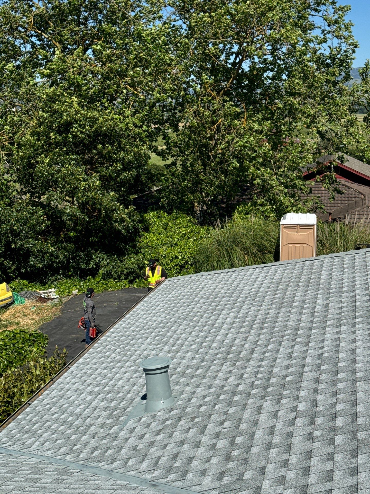 Residential Roofing Installation using GAF Timberline HDZ RS by Sustainable Living Builders, Inc.