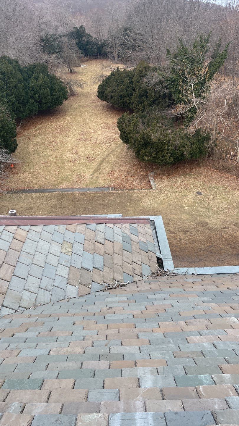 Caumsett Mansion by Above All Gutters 