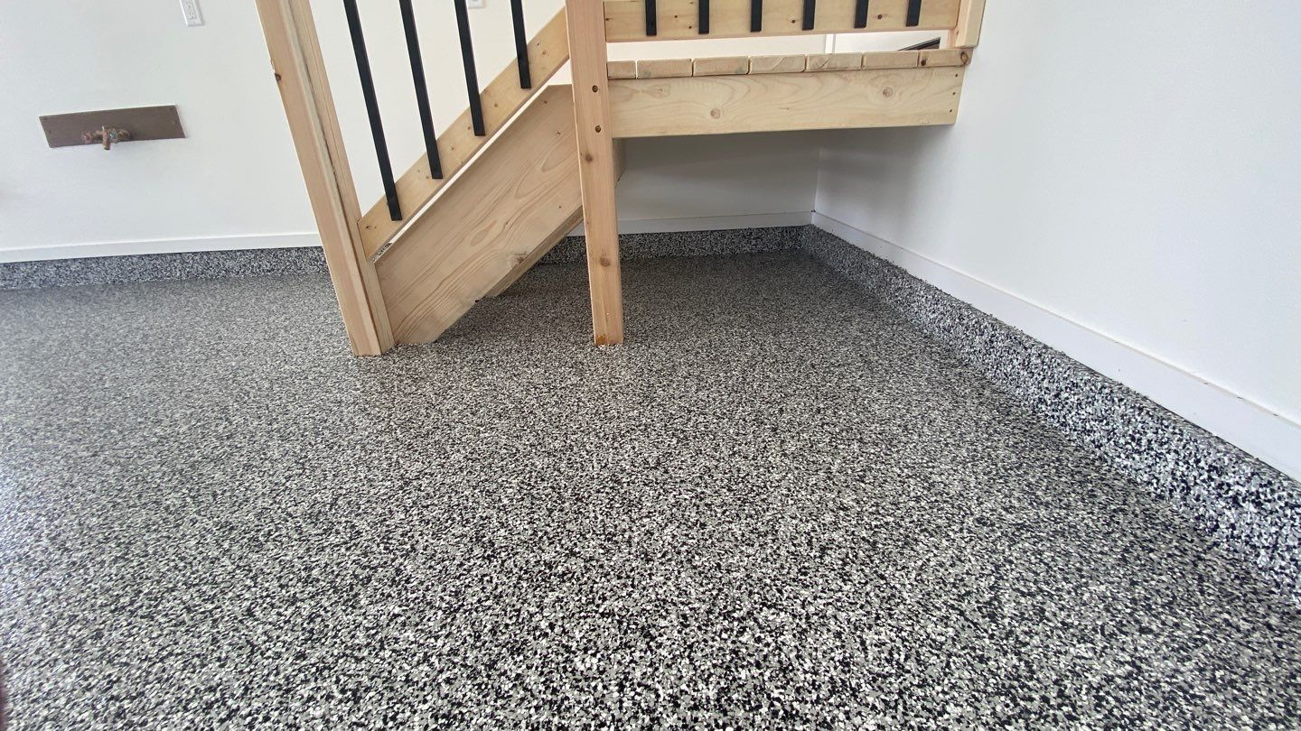 Garage using Domino  by Select Painting, Coatings & Garage Cabinets