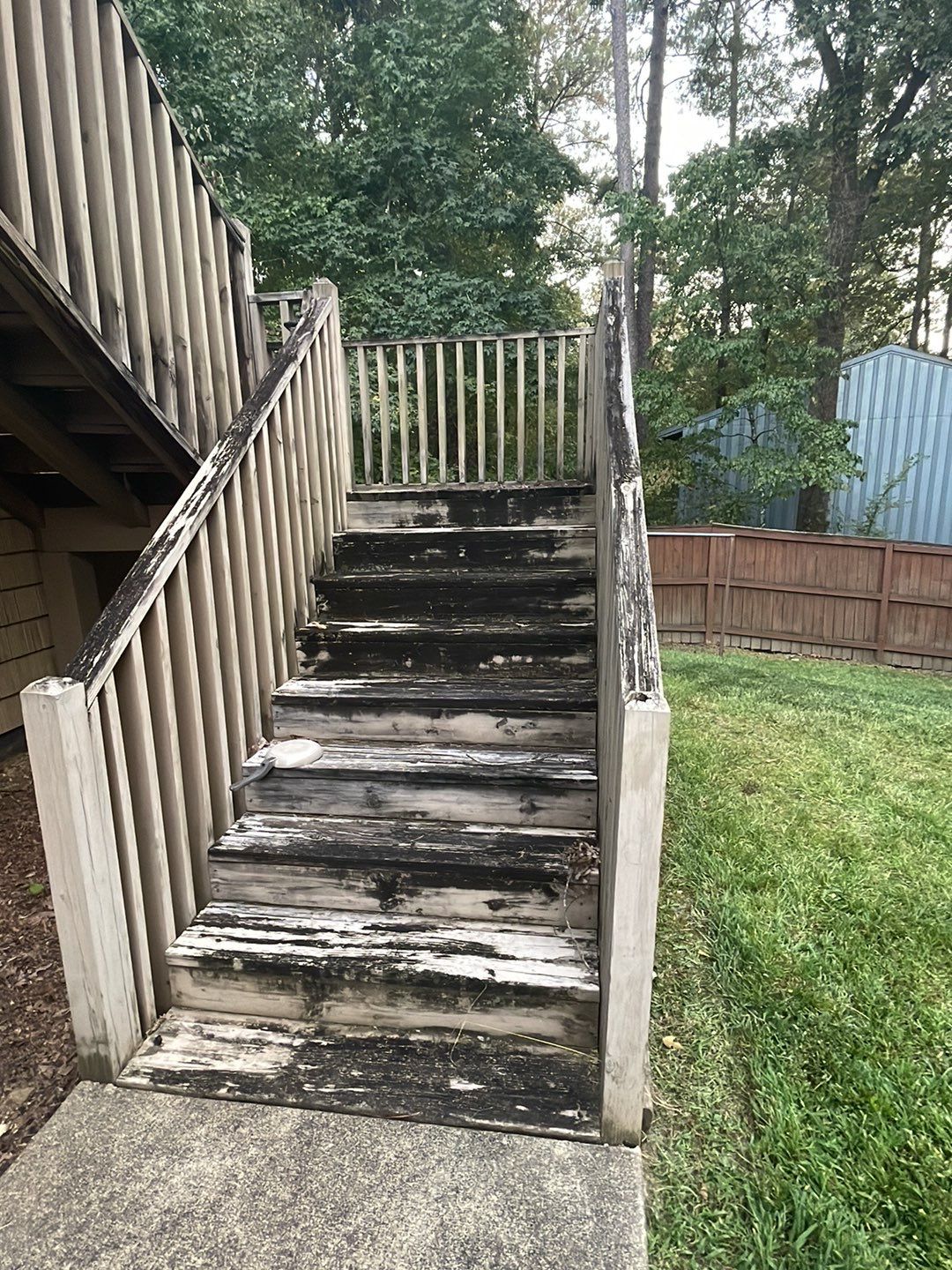 Million Dollar Lake - Deck and Fence by Pillar and Pine