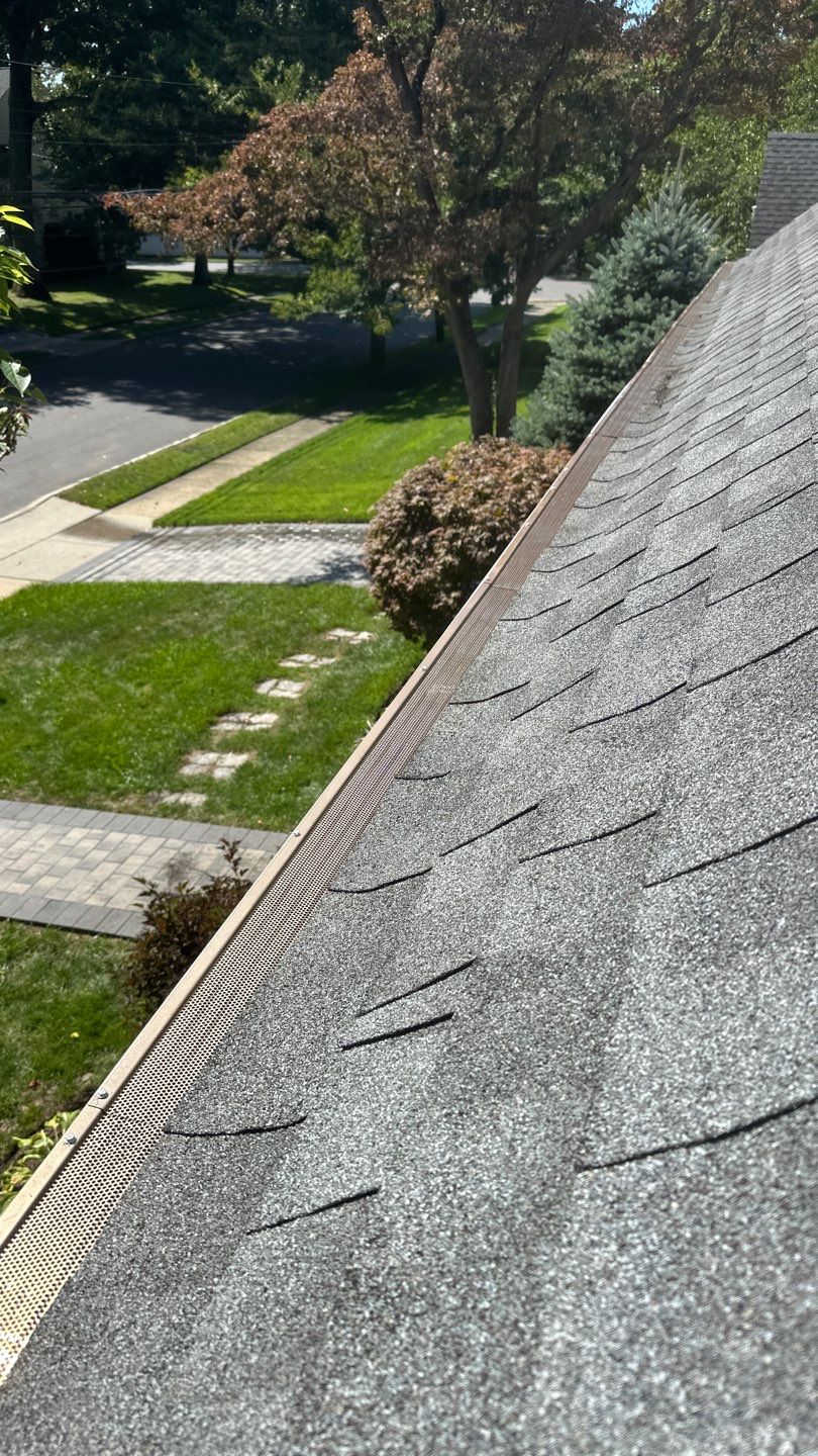 Foam Insert Removal and Microguard Installation by Above All Gutters 