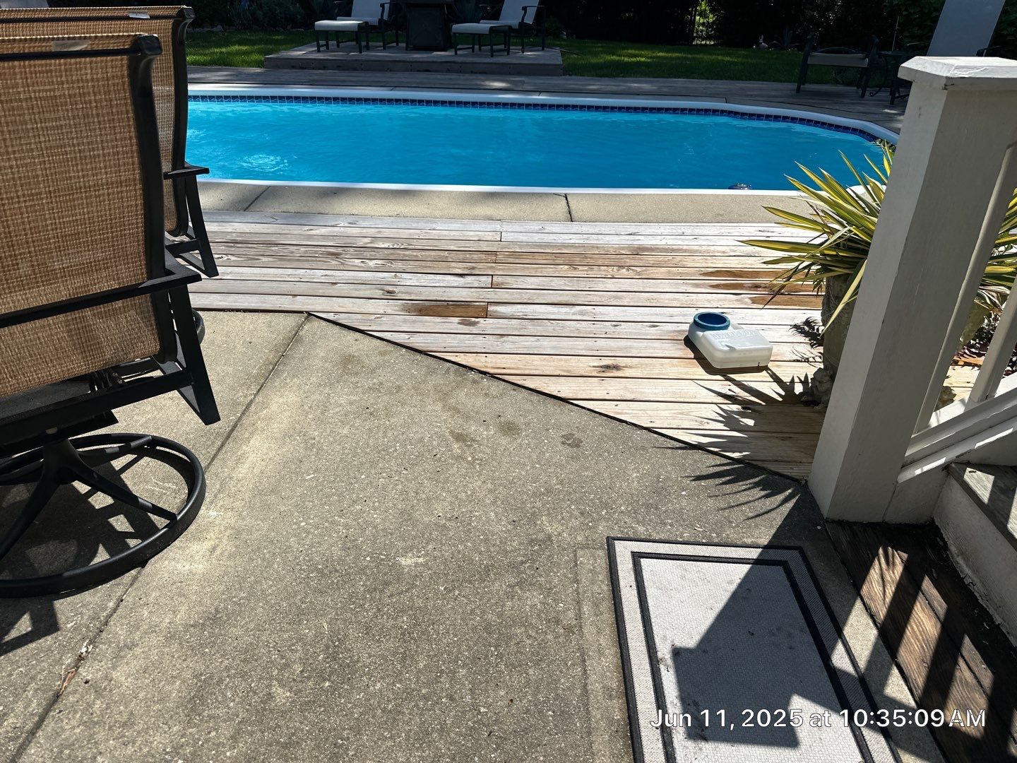 Pool Deck using Concrete Sealant by DuraSeal