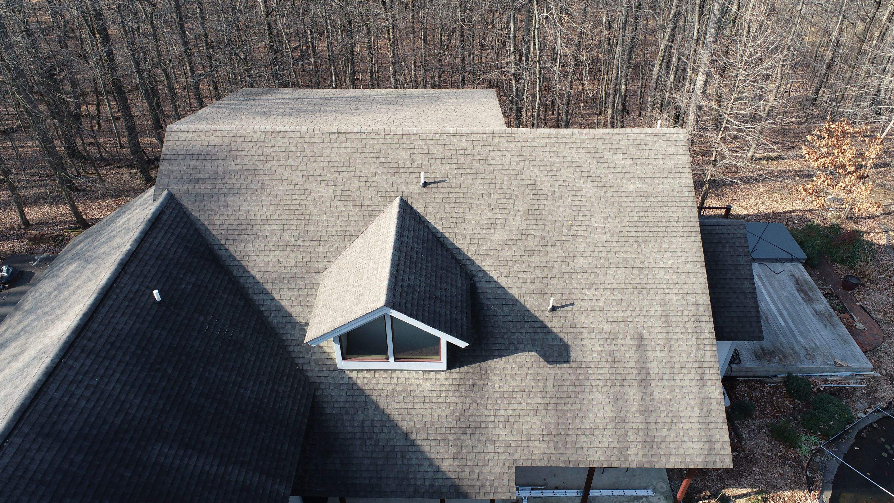 GAF Timberline Solar Roof Replacement  by American Home Contractors
