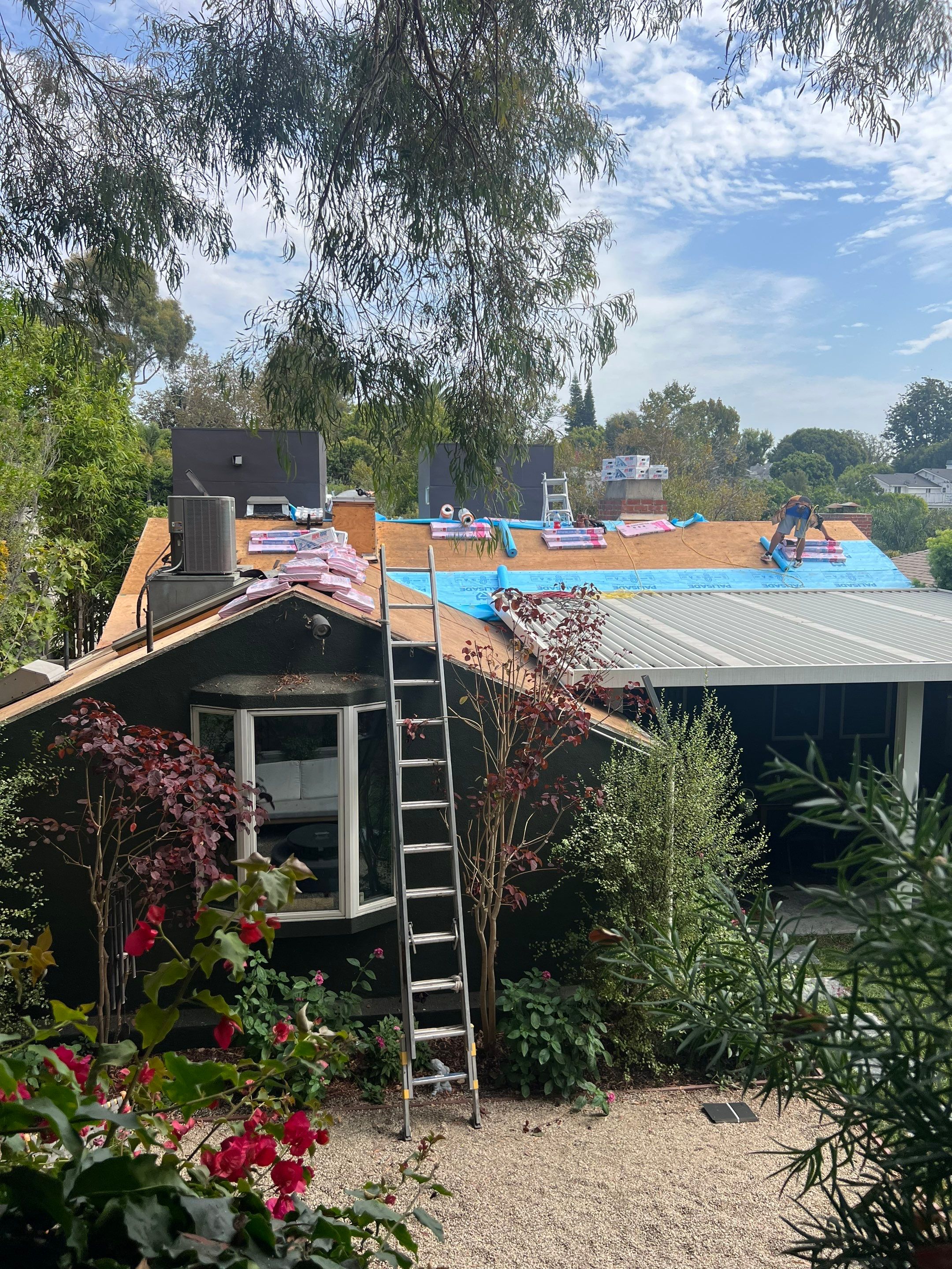 Residential Roofing Installation using Shingles and Silicone by Hull Brothers Roofing