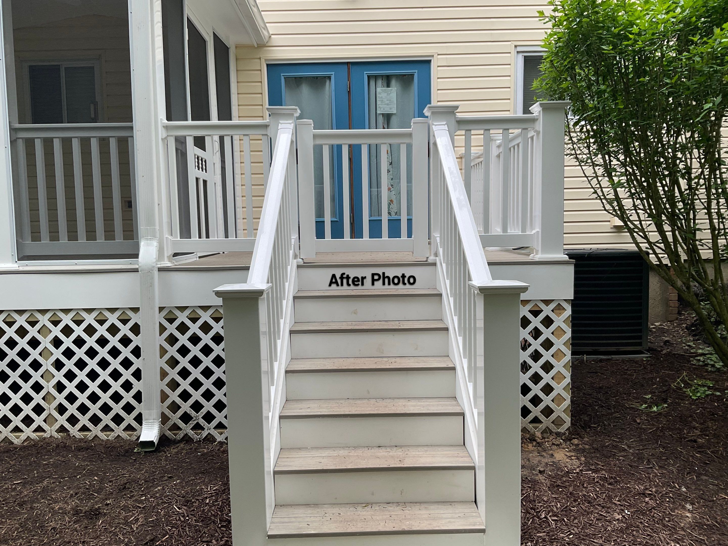 New Screen in cover porch  by Alpha Design Services