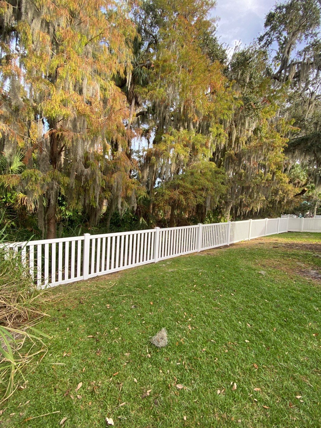 Bradenton, FL 6 ft. Tall White Vinyl Privacy Fence Installation and 4 ft. Spaced Picket Vinyl  by Asap fence and gates, LLC