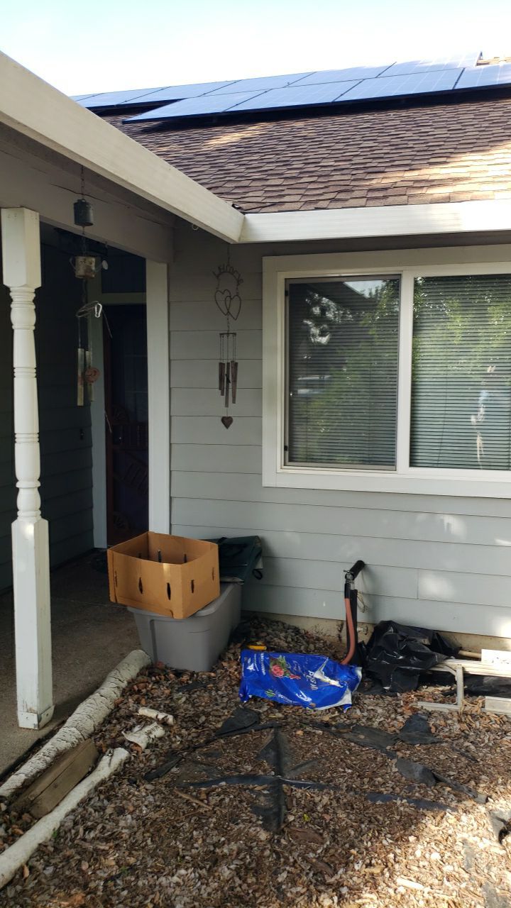 Gutter Installation using Englert LeafGuard Gutters by Byers Enterprises 
