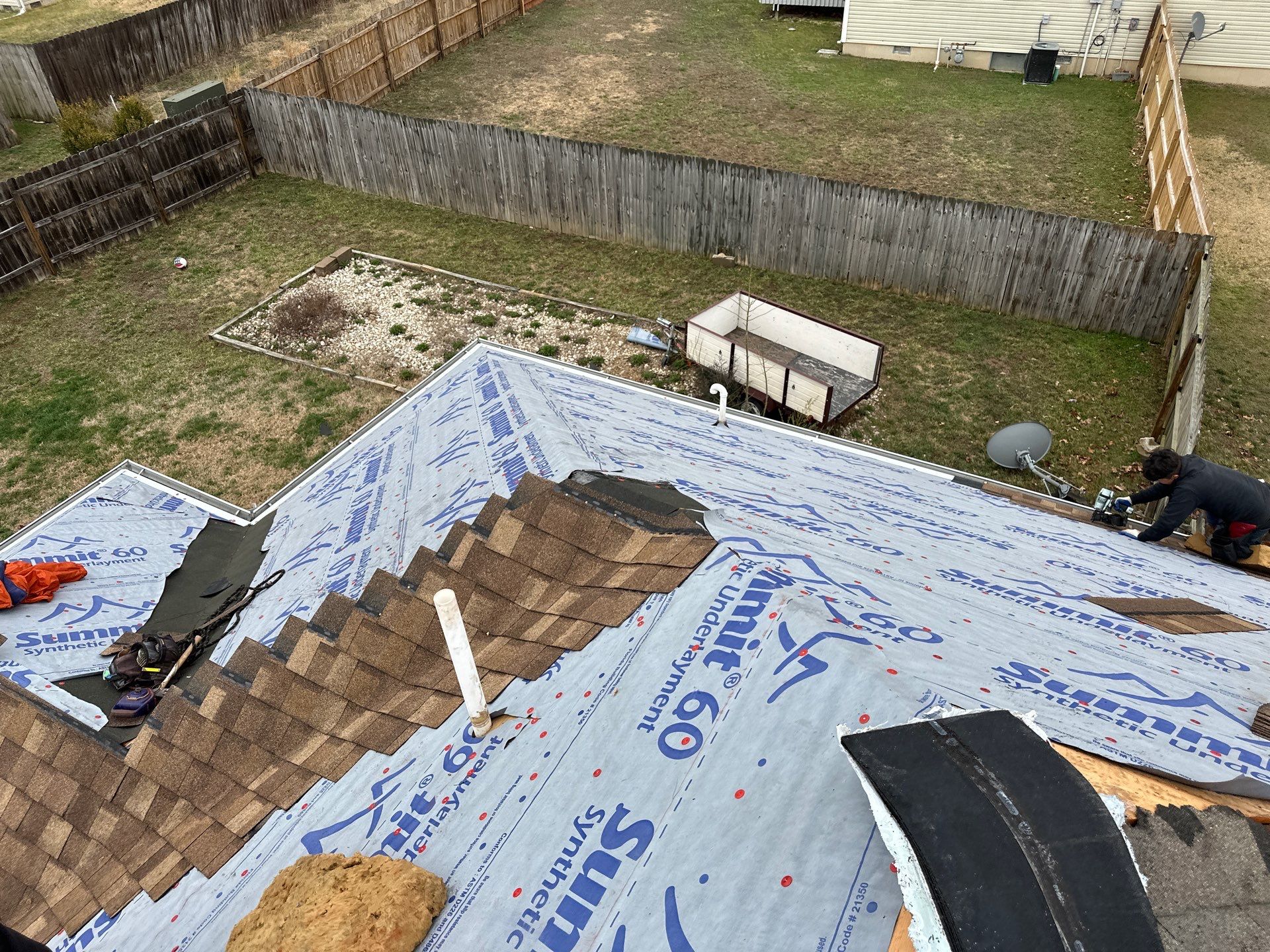 Residential Roofing Replacement - Atlas Pinnacle Pristine W/ Scotchguard - Color Morning Harvest  by Titan Commercial & Residential Roofing 