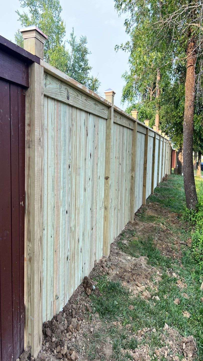 Project in Evansville by Mr. Fence
