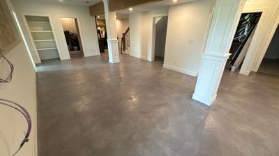 Basement Floor Overlay - Lawrence, KS