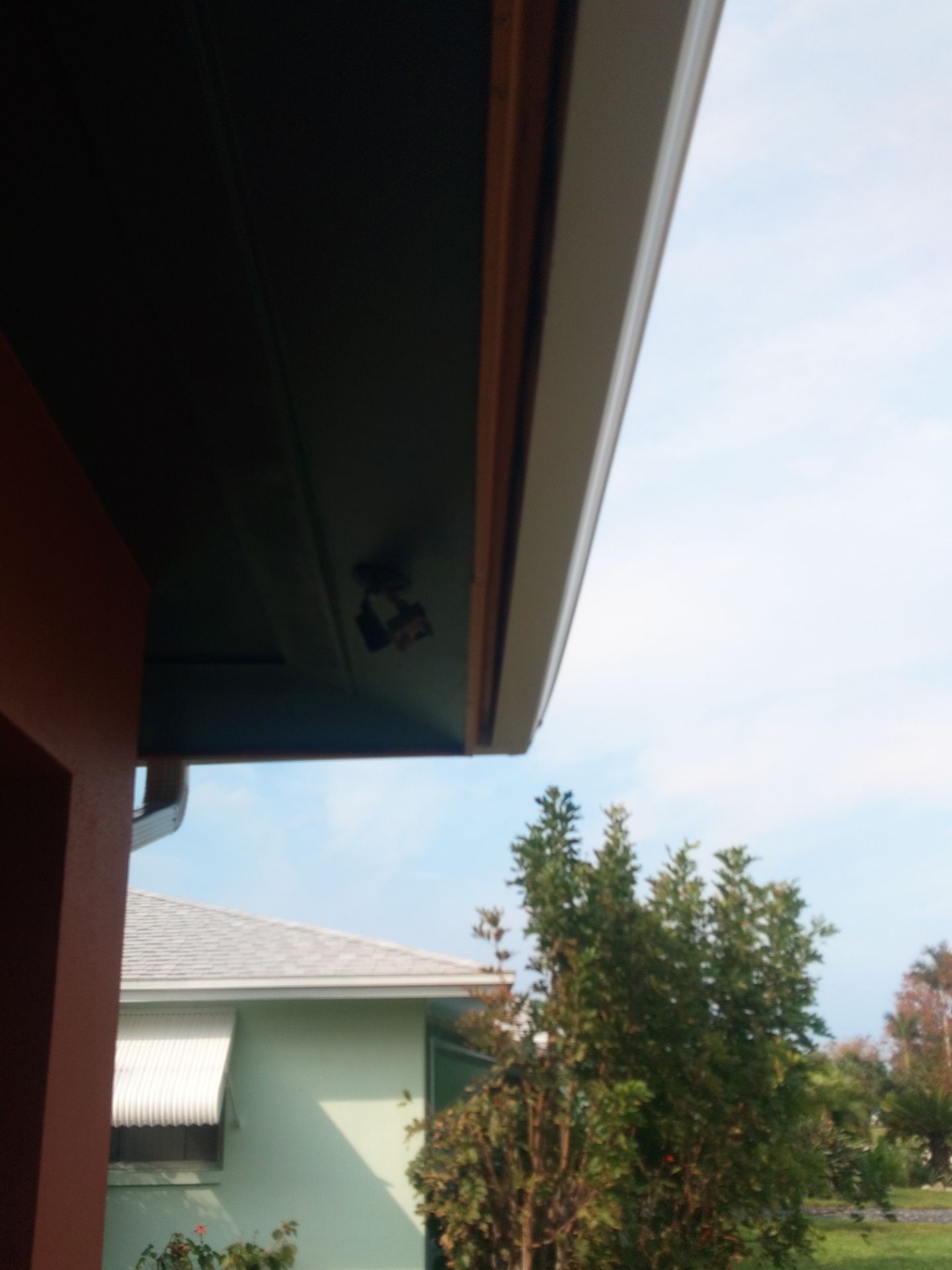 Splash Guards for Seamless Gutters in Cape Coral FL by Gutter Professors