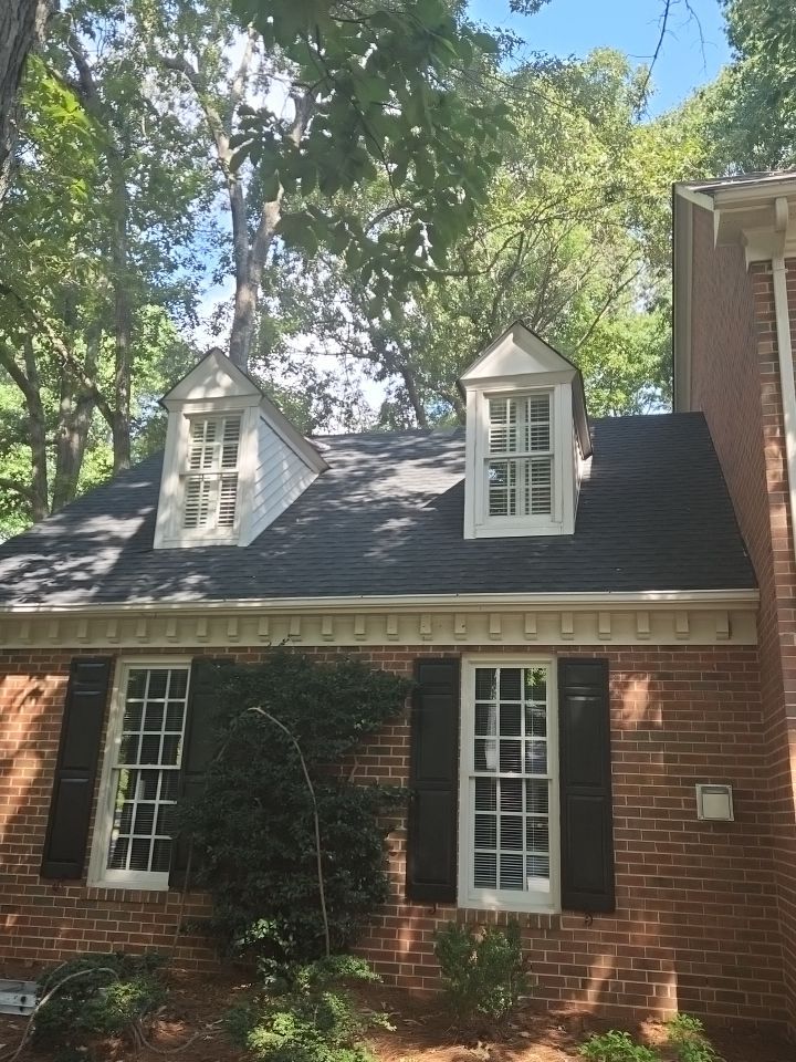 Roof Replacement using Gaf HDZ Charcoal by Just In Time Roofing and Restoration