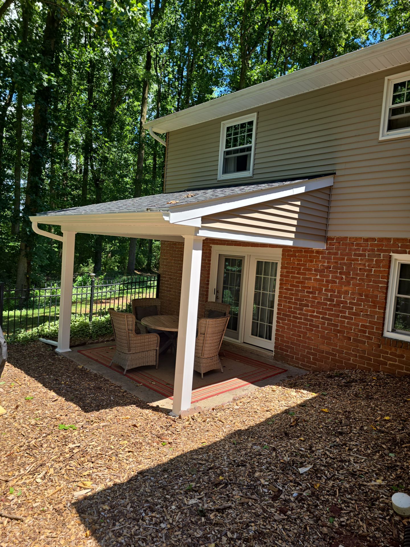 Sunroom addition and complete Exterior Remodel by Wyomissing Construction LLC