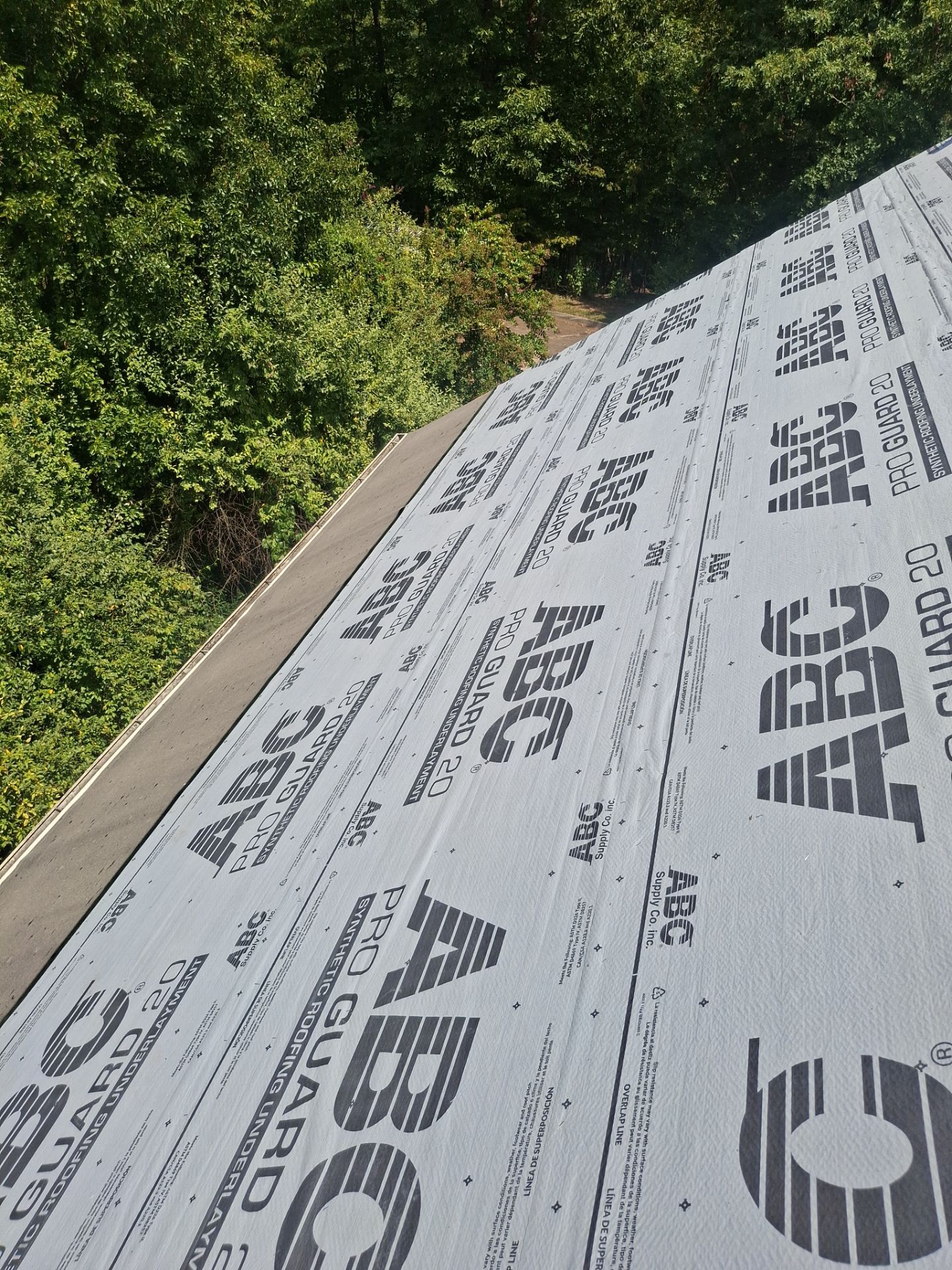 Residential Roofing Installation using GAF TImberline HDZ Hickory by Rainstoppers Roofing